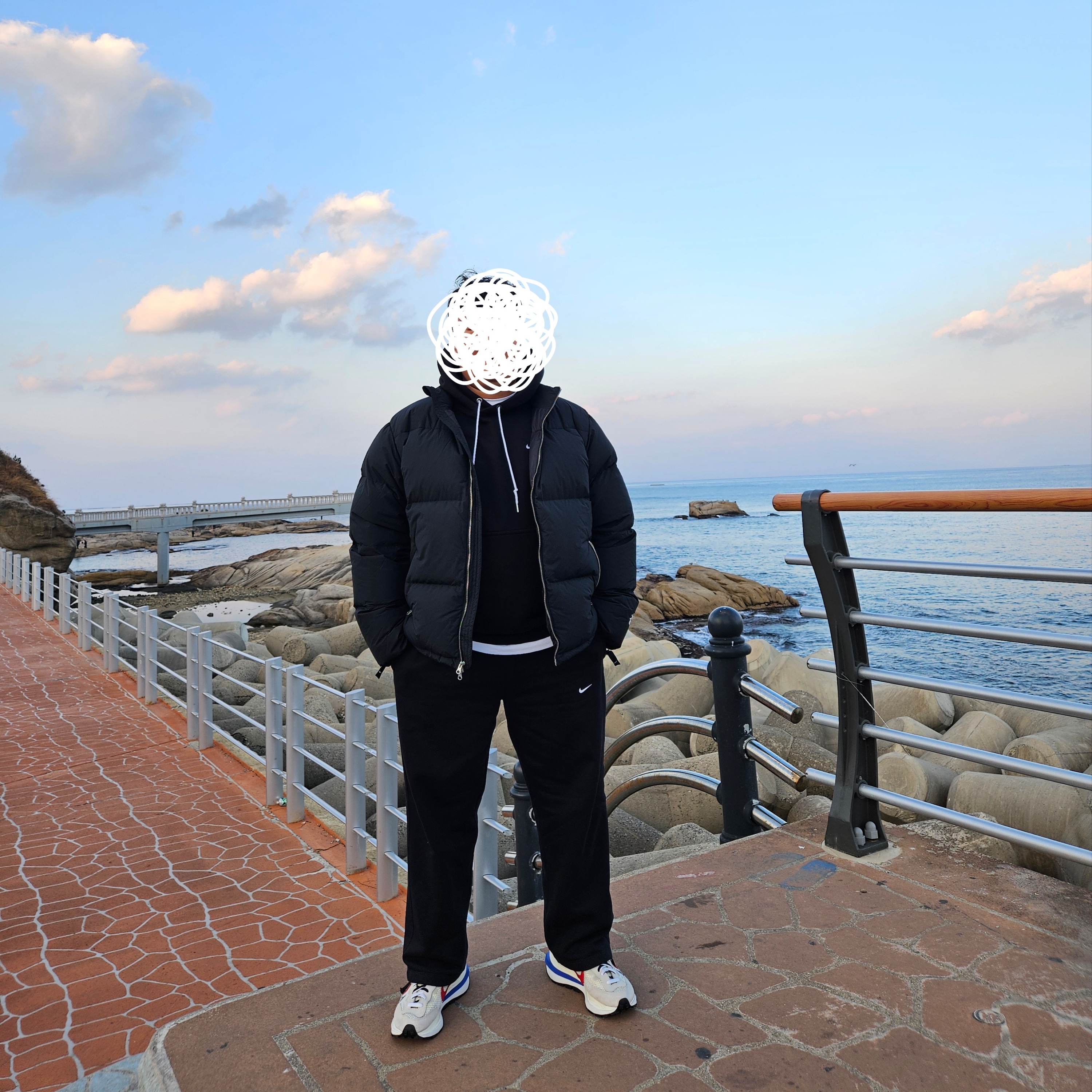 Stussy Down Puffer Nylon Black, Nike Solo Swoosh Fleece Pullover Hoodie Black - Asia 착용 스타일