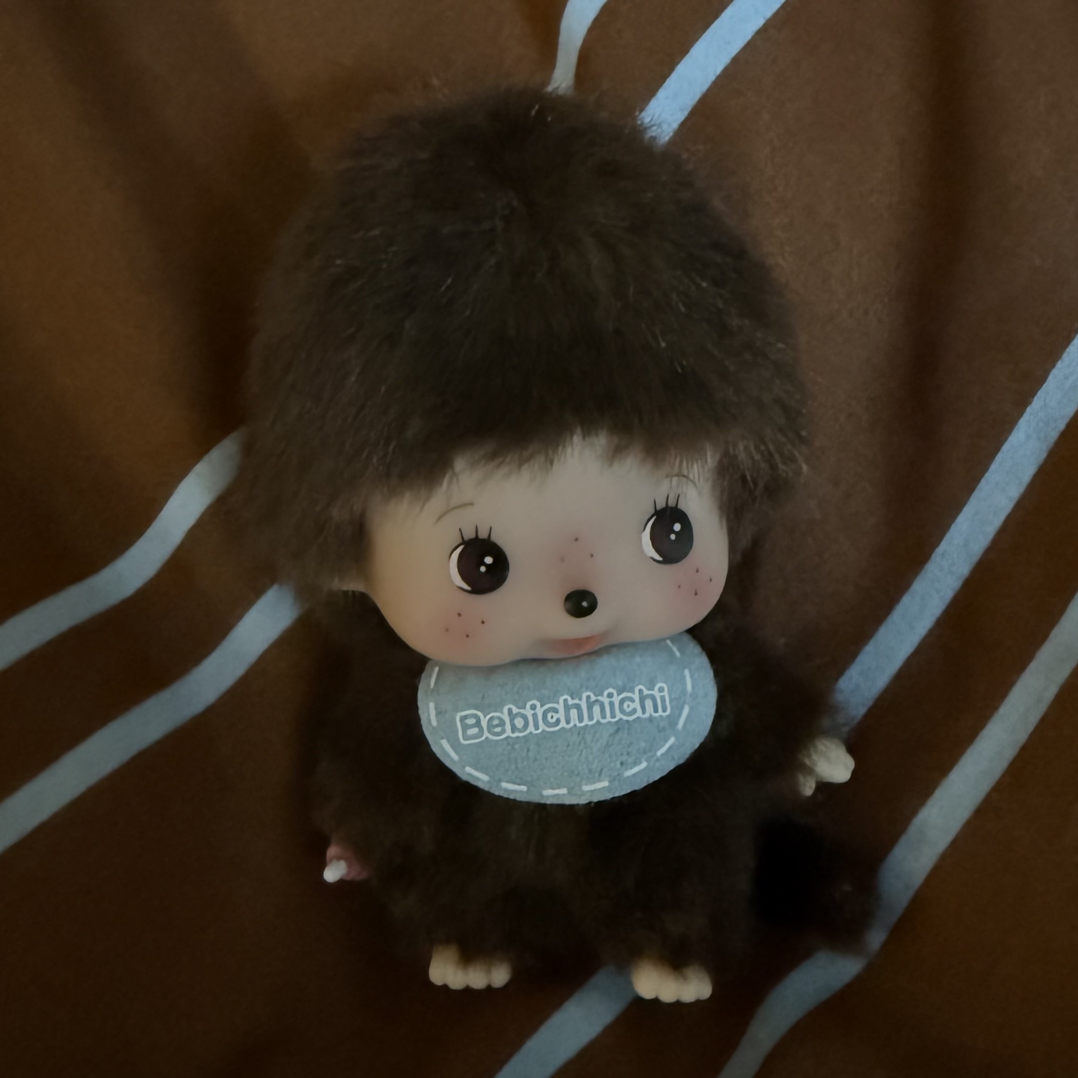Monchhichi Big Head Bebichhichi SS Keychain Boy 착용 스타일