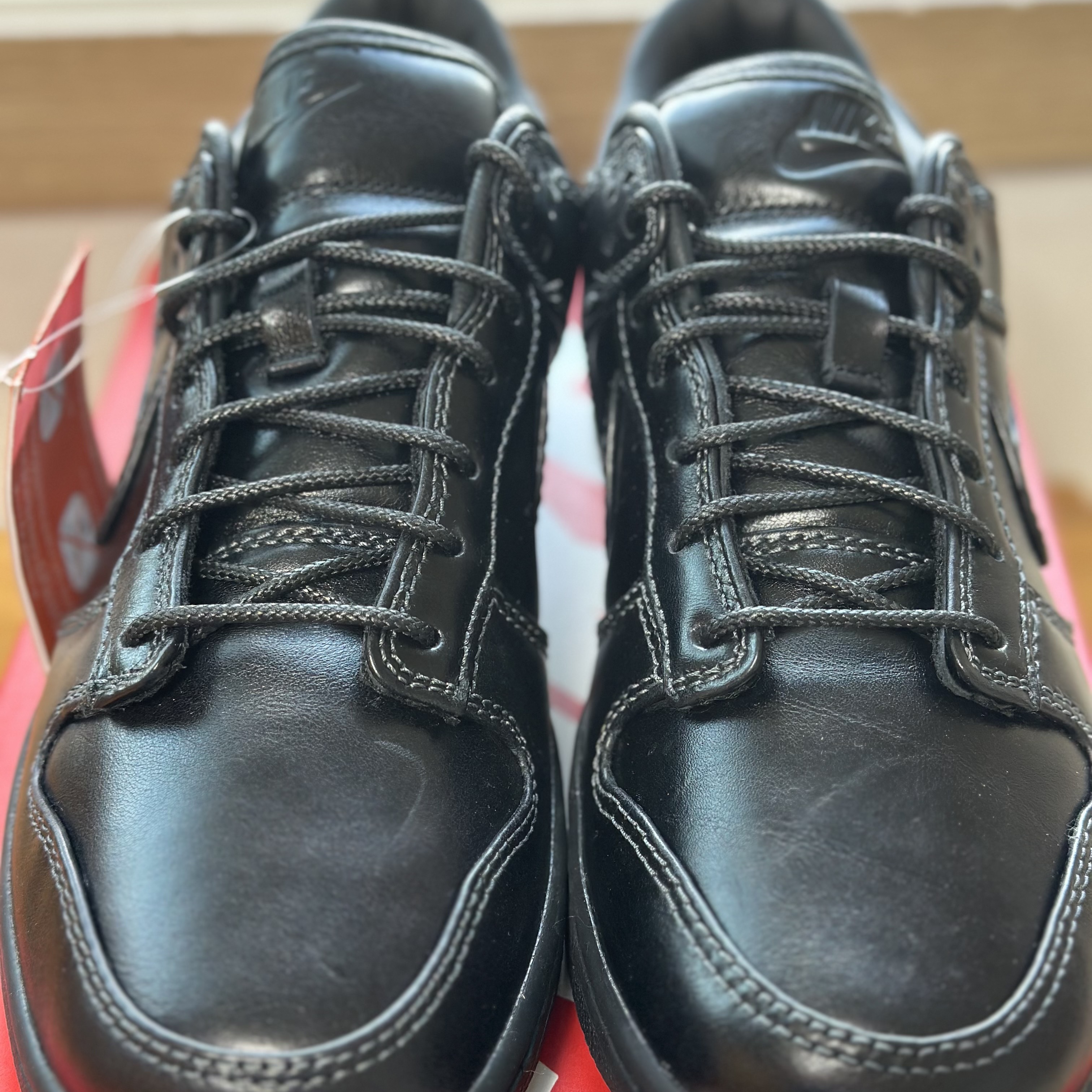 Nike Dunk Low Retro PRM QS Black 착용 스타일 - 1
