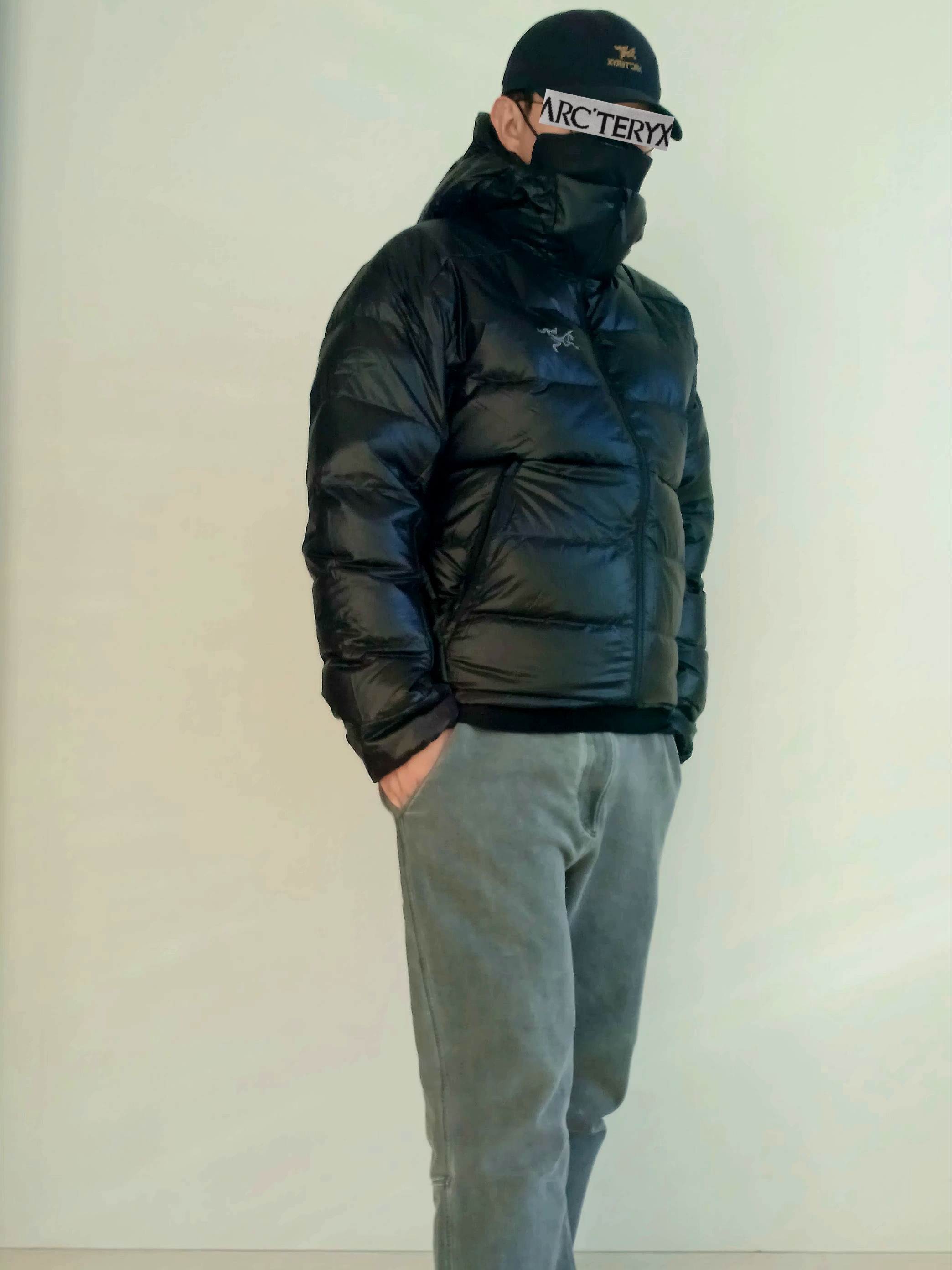 Arc'teryx Cerium SV Hoody Black, Arc'teryx Kyanite LT Hoody Black 착용 스타일 - 6