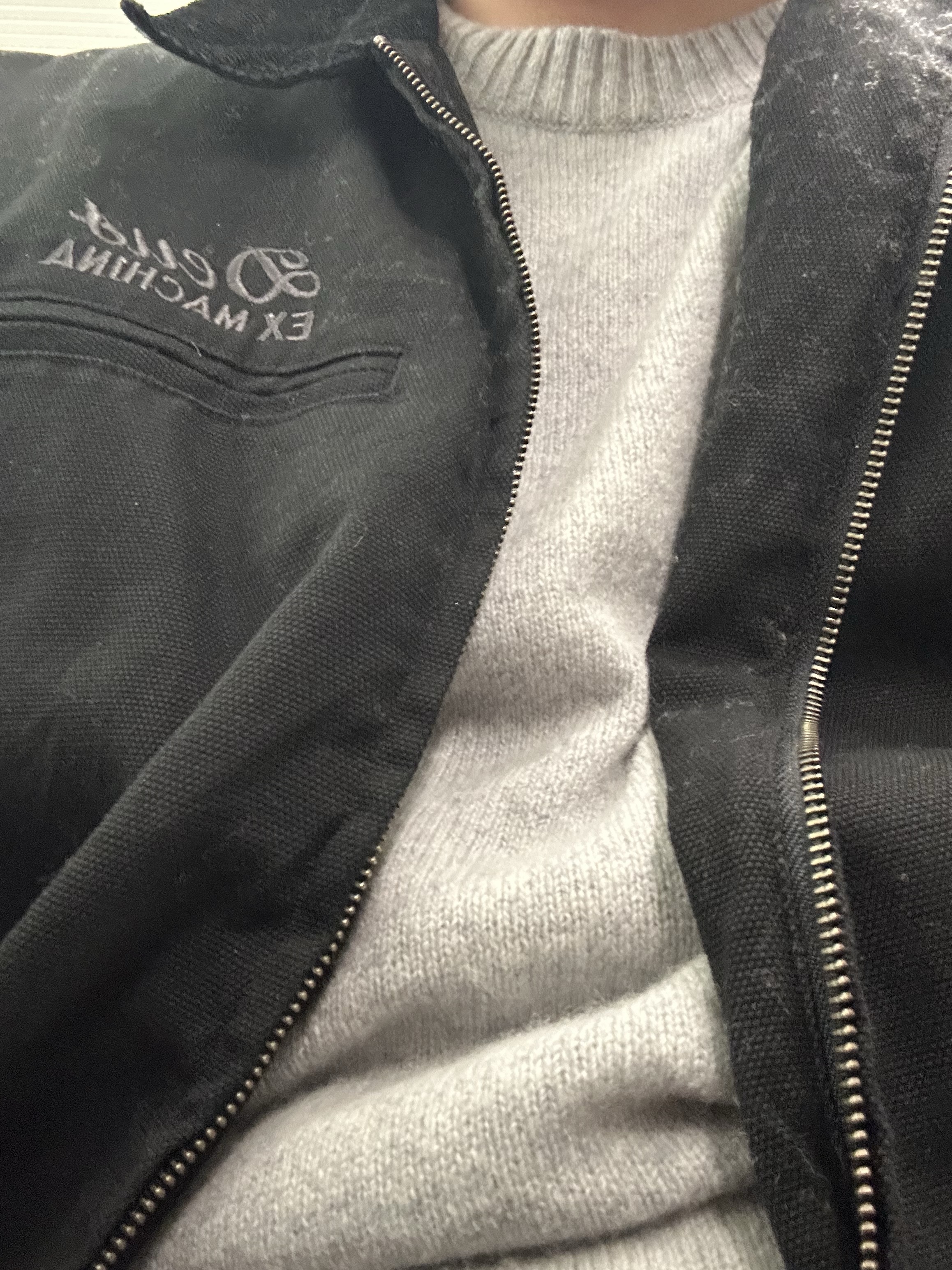 Deus Ex Machina Address Workwear Jacket Black 착용 스타일