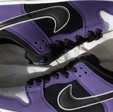 Nike x Hayley Wilson SB Dunk Low Pro Black and Court Purple 착용 스타일