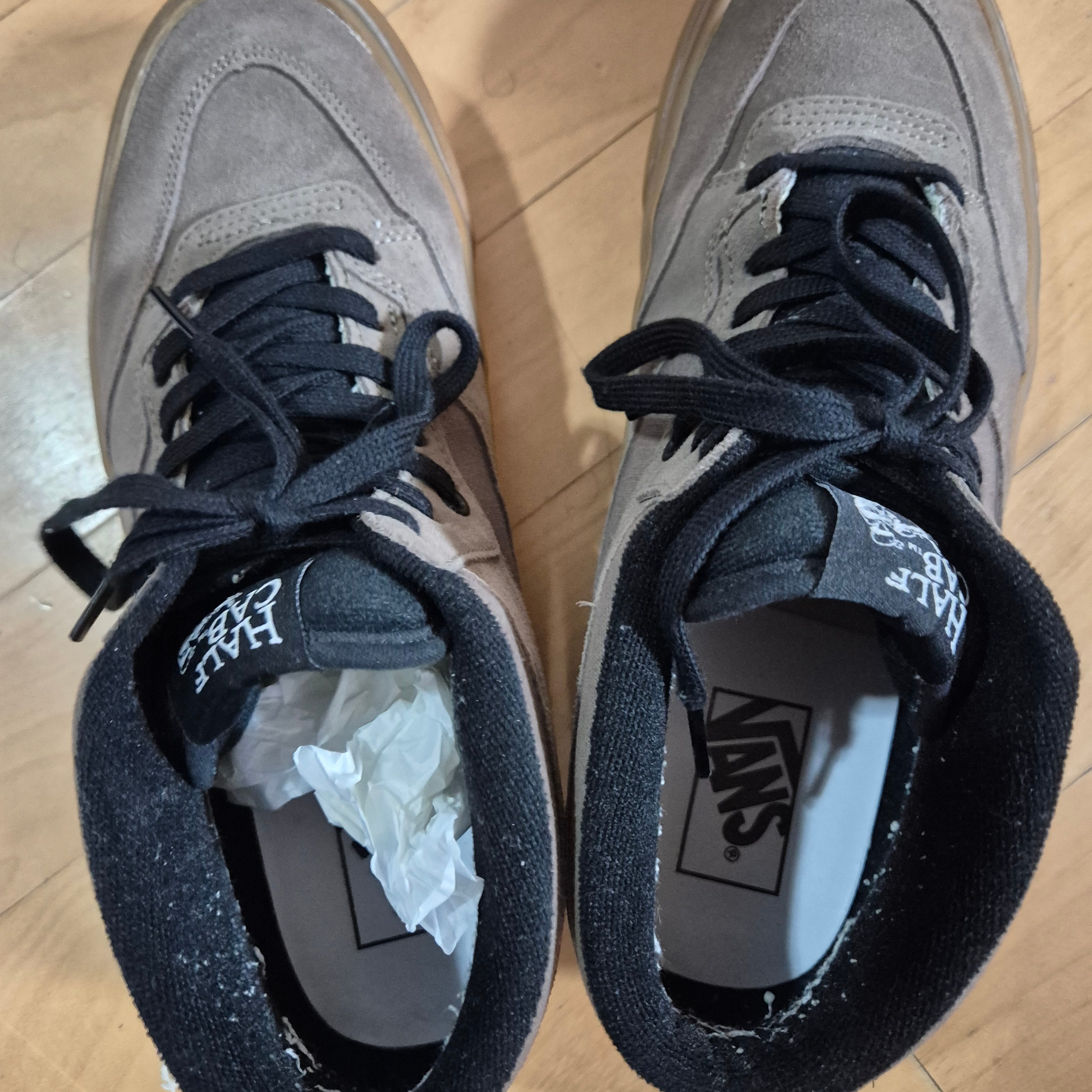 Vans Half Cab 33 DX Anaheim Factory OG Smoke Black 착용 스타일