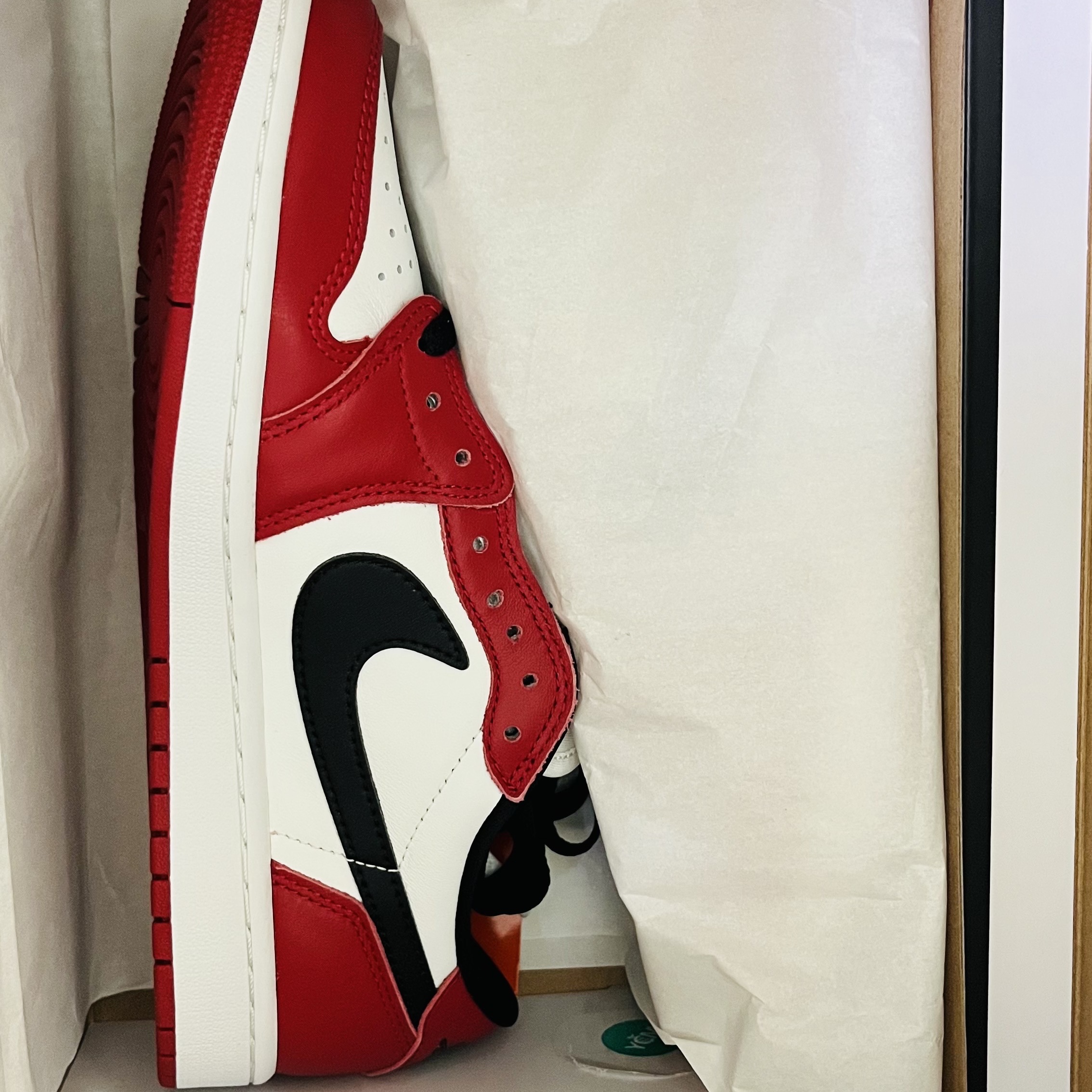Jordan 1 Retro Low OG Chicago 착용 스타일 - 3