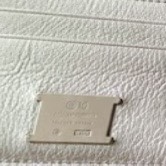 [KREAM 단독] NUMBERING #1050 Cracked Leather Card Holder Silver 착용 스타일