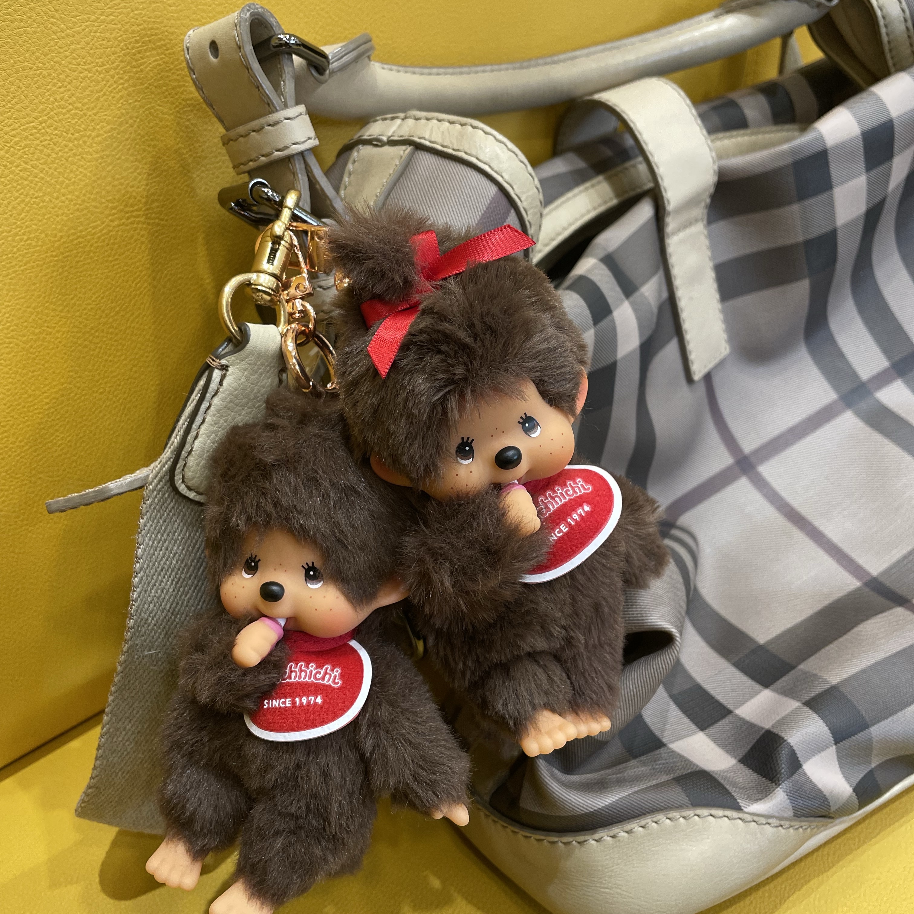 Monchhichi SS Keychain Boy 착용 스타일 - 1