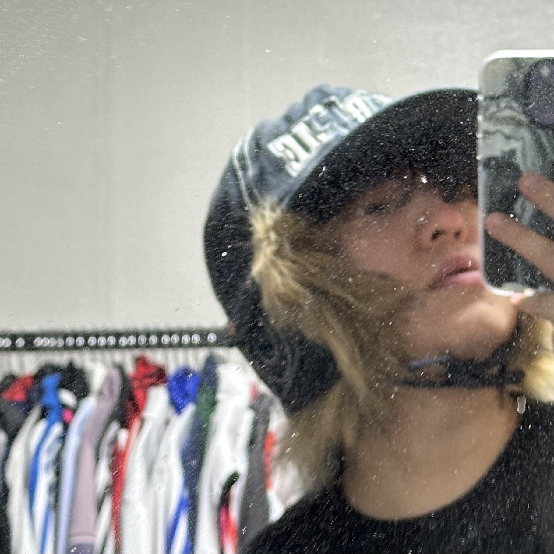 Supreme x True Religion Earflap 5-Panel Dirty Indigo - 25FW 착용 스타일 - 1