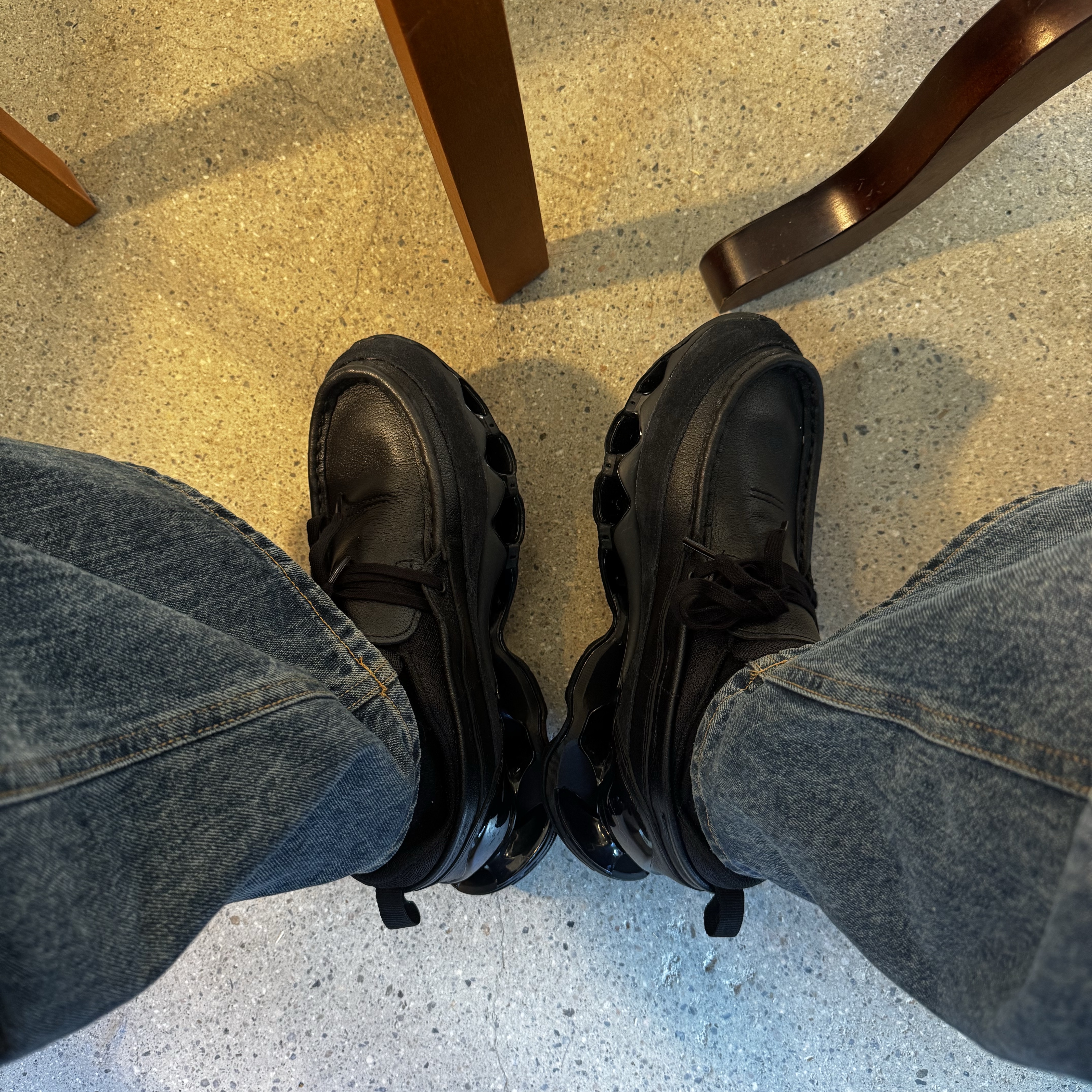 Mizuno Wave Prophecy MOC GTX Black 착용 스타일