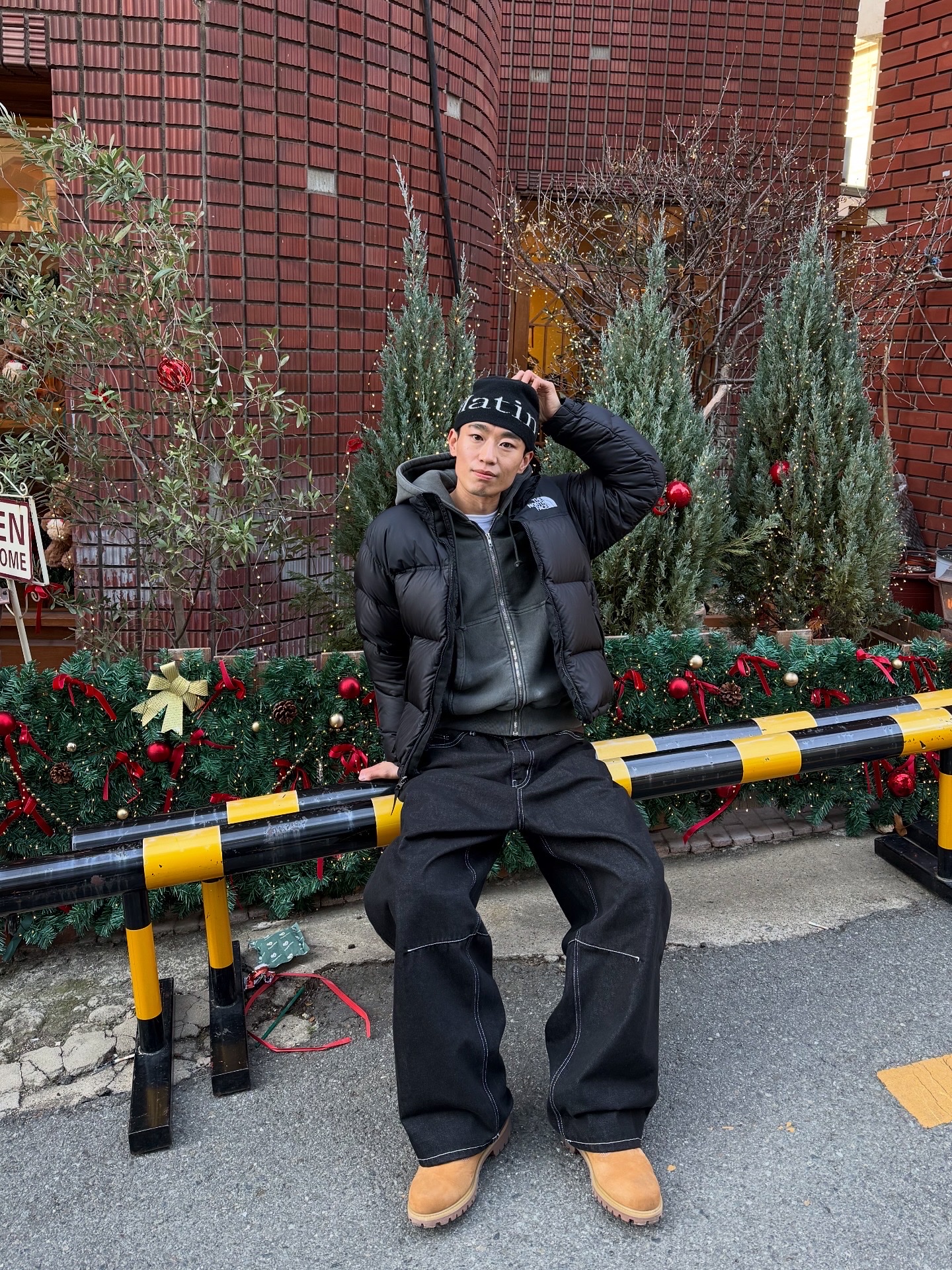 Timberland Premium 6 inch Waterproof Boot Wheat Nubuck - Wide, The North Face 1996 Eco Nuptse Jacket Black 착용 스타일 - 2