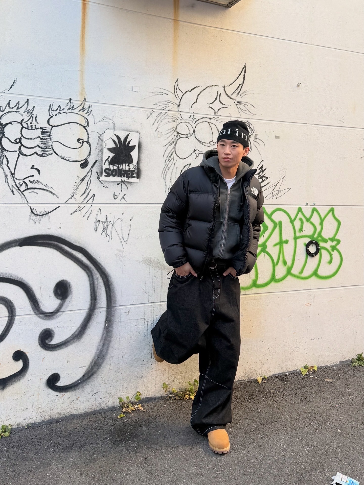 Timberland Premium 6 inch Waterproof Boot Wheat Nubuck - Wide, The North Face 1996 Eco Nuptse Jacket Black 착용 스타일 - 3