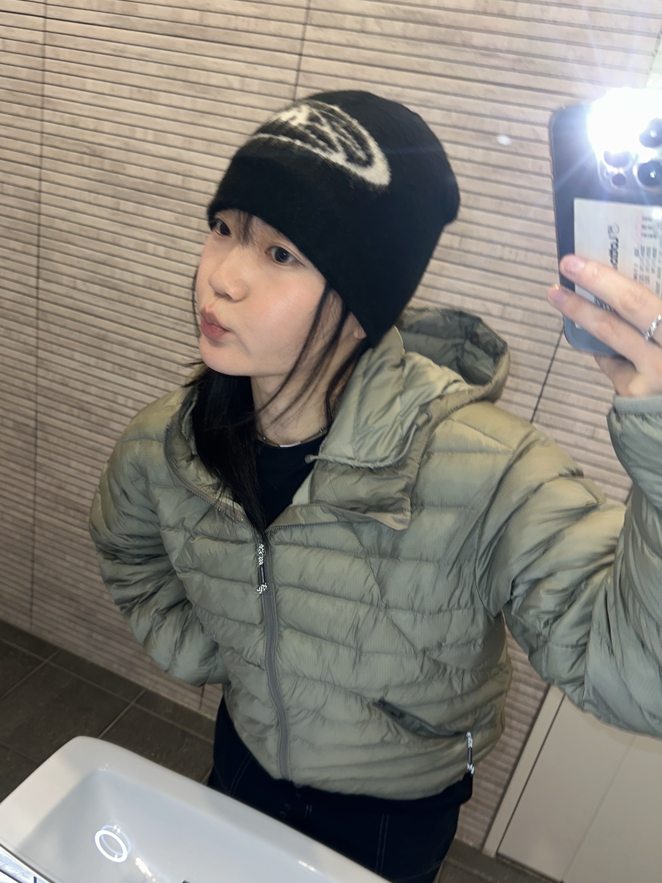 The North Face Ventus On Jacket Light Khaki, Stussy Skullcap Brushed Oval Stock Beanie Black ์ฐฉ์ฉ ์คํ์ผ - 4