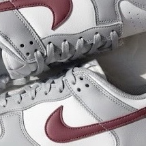 (W) Nike Dunk Low Wolf Grey Rosewood 착용 스타일