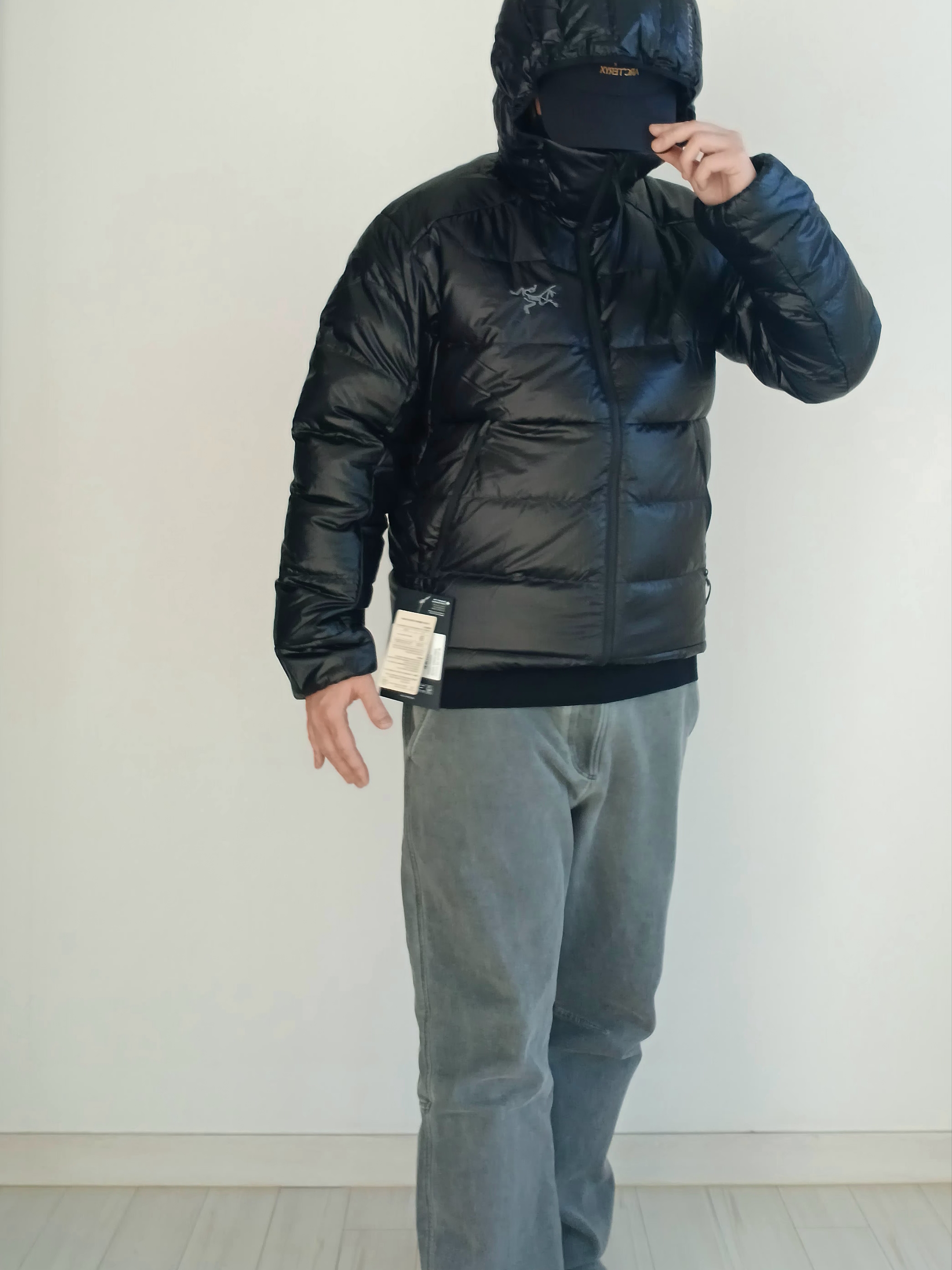 Arc'teryx Cerium SV Hoody Black, Arc'teryx Kyanite LT Hoody Black 착용 스타일 - 9