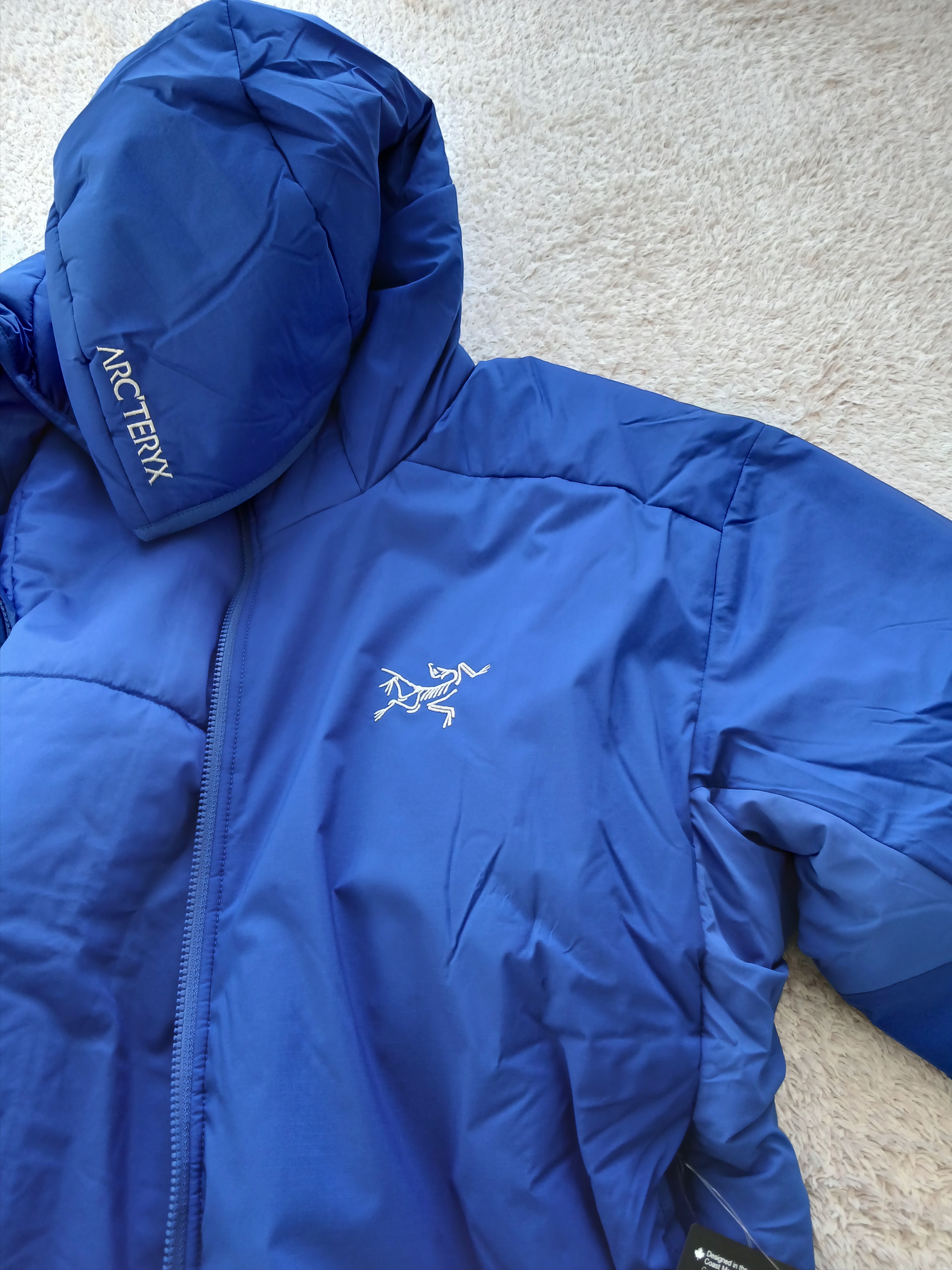 Arc'teryx Atom SV Hoody Vitality, Arc'teryx Cronin Cotton Pants Carob 착용 스타일 - 4