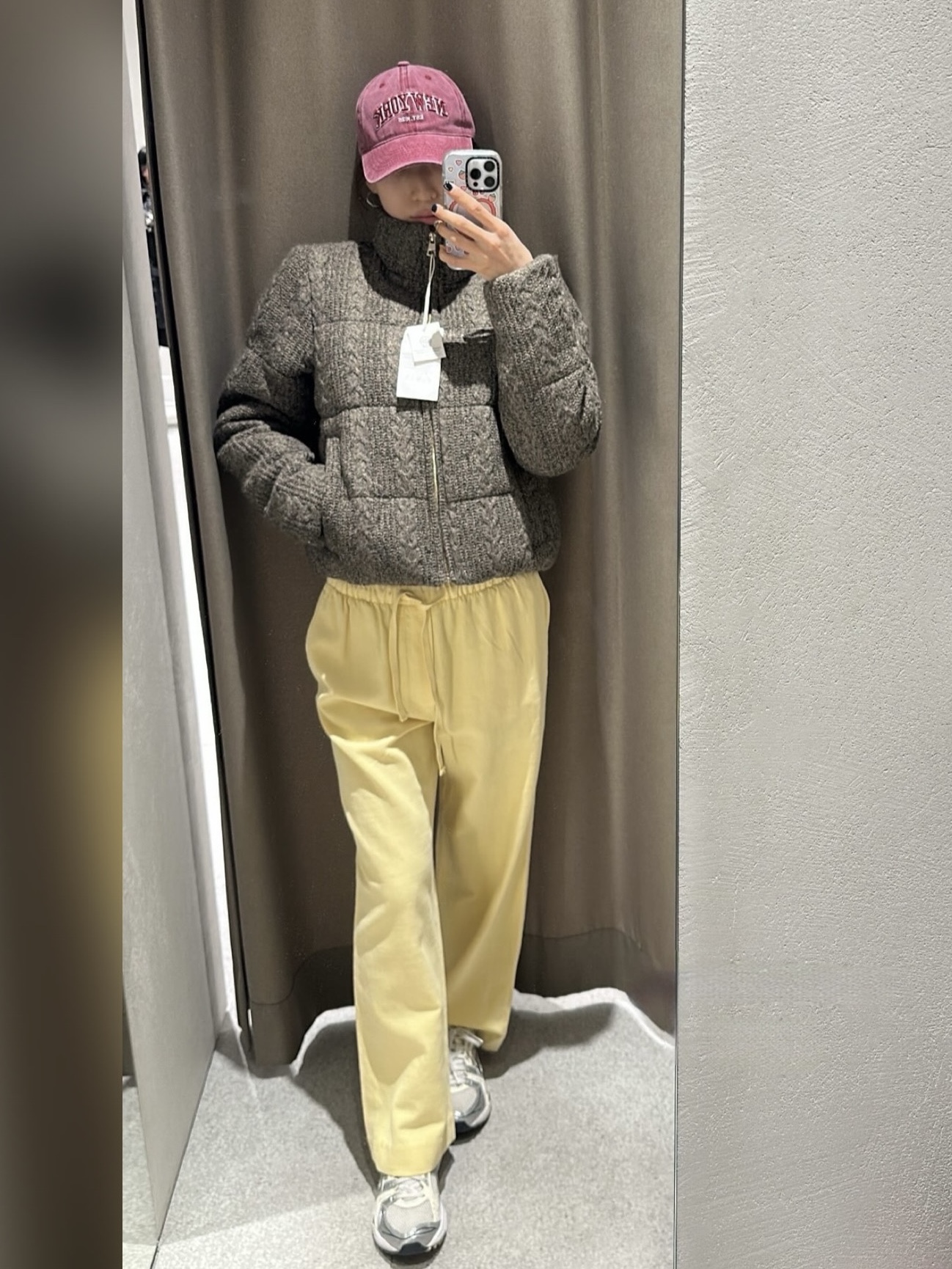 (W) Asics Gel-Kayano 14 White Midnight 착용 스타일