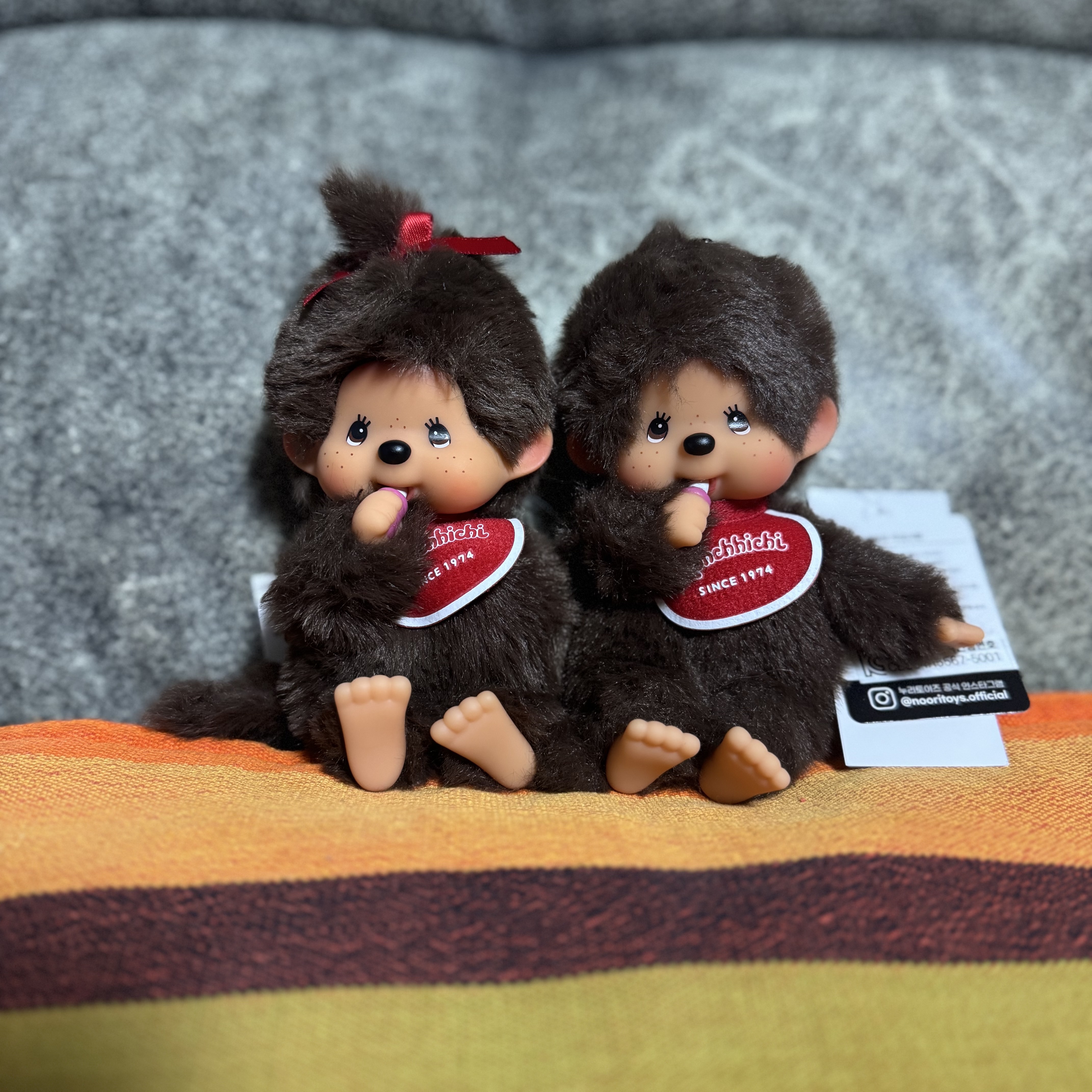 Monchhichi SS Keychain Boy 착용 스타일 - 2
