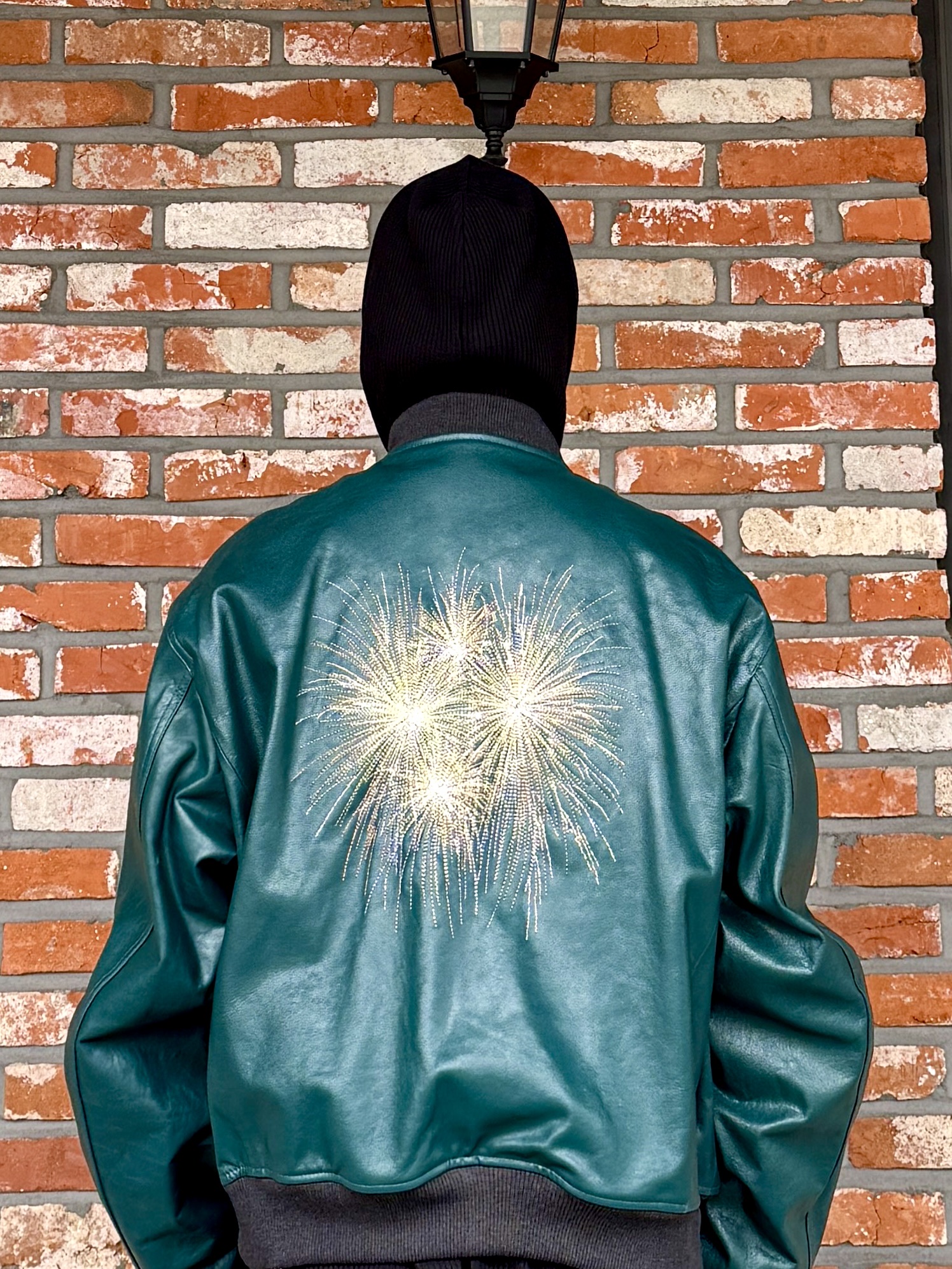 Balenciaga Stomper Bootie Black, Undermycar Hommage Embraced The Fireworks Goatskin Blouson Red - 24FW 착용 스타일 - 3