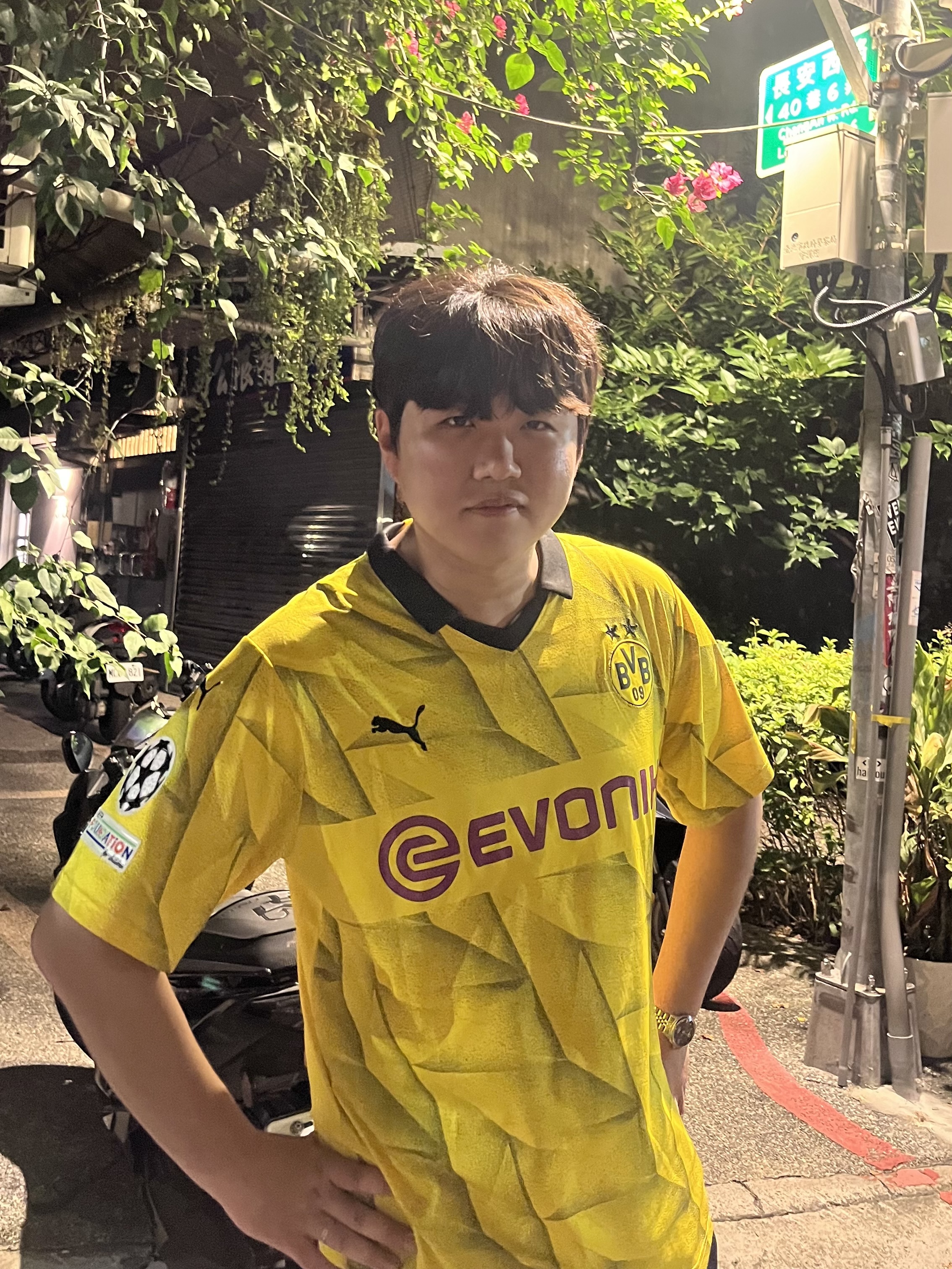 Puma Borussia Dortmund 2023/24 Player Issue Cup Jersey Yellow (Non Marking Ver.) 착용 스타일 - 2