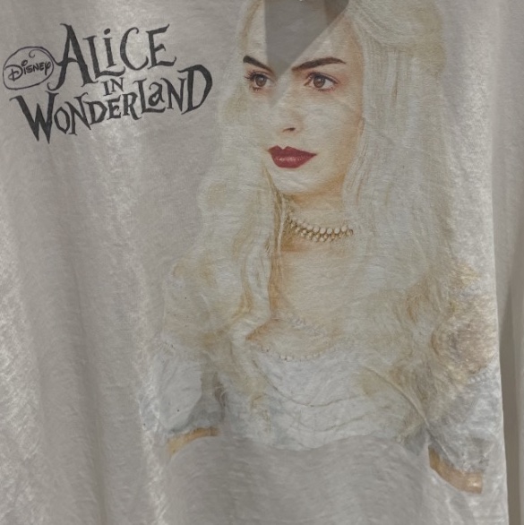 Saint Mxxxxxx Disney QN S/S T-Shirt White - 23SS 착용 스타일