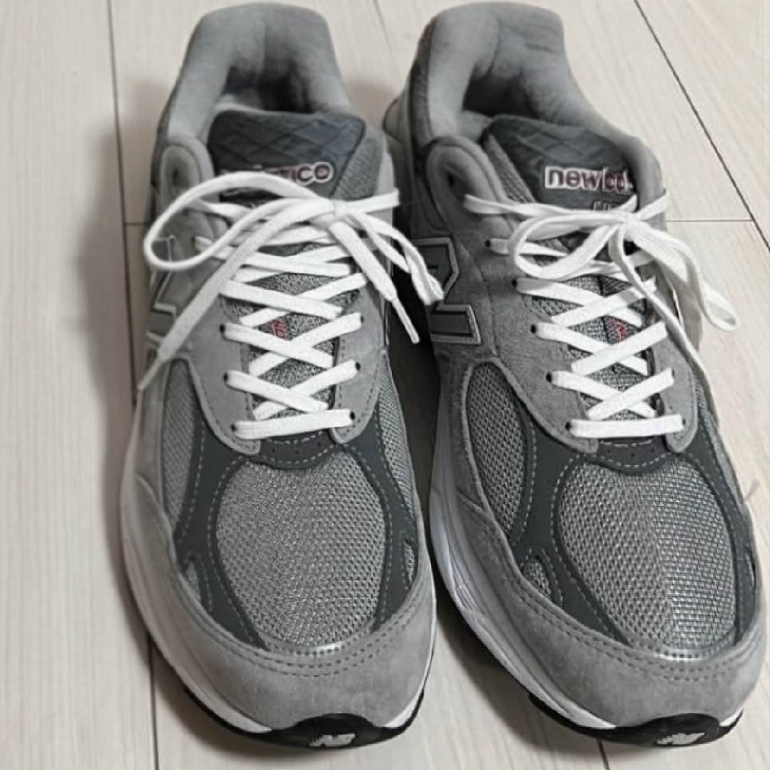 New Balance 990v3 Made in USA Grey - D Standard 착용 스타일