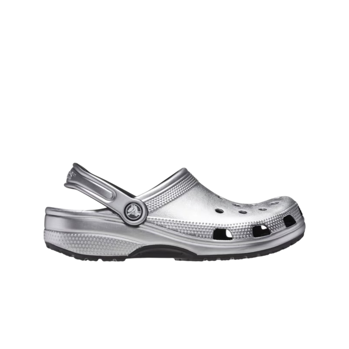 205831-014 Crocs Classic Metallic Clog Graphite