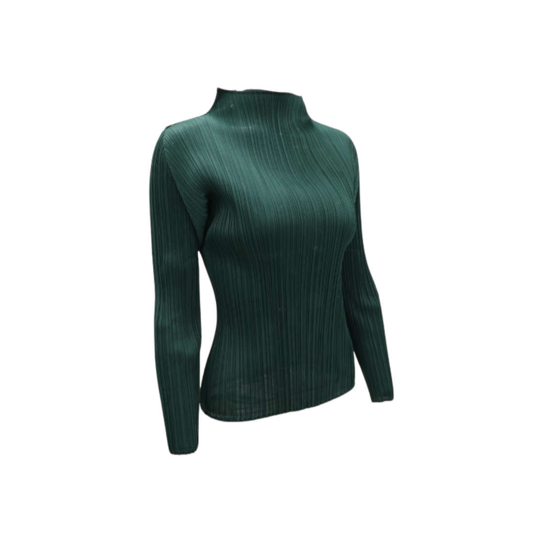 IT32ODWOASJE Issey Miyake Pleats Long Sleeve Green