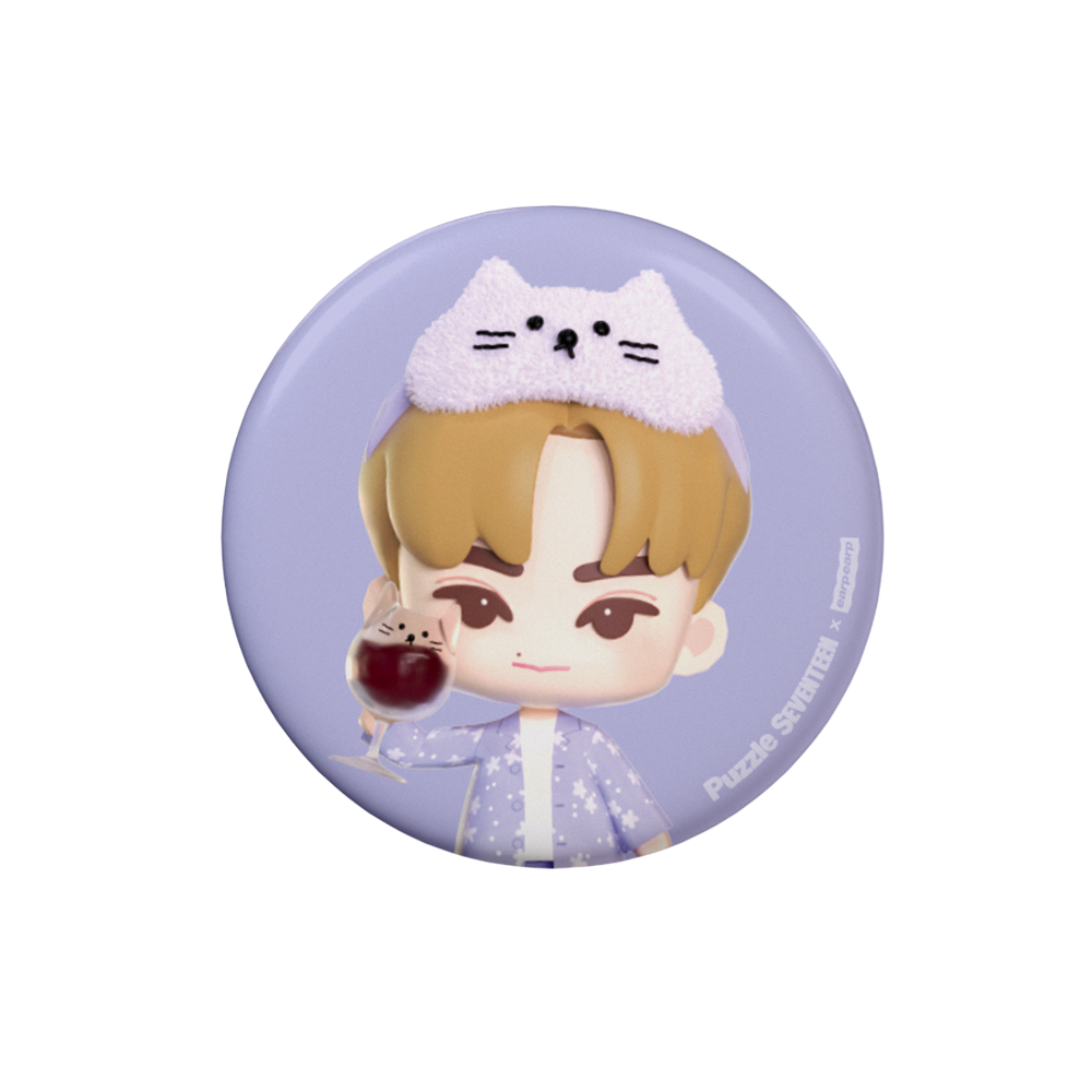 E2512_0299 [Puzzle SEVENTEEN X EARPEARP] Pin Button (JUN)
