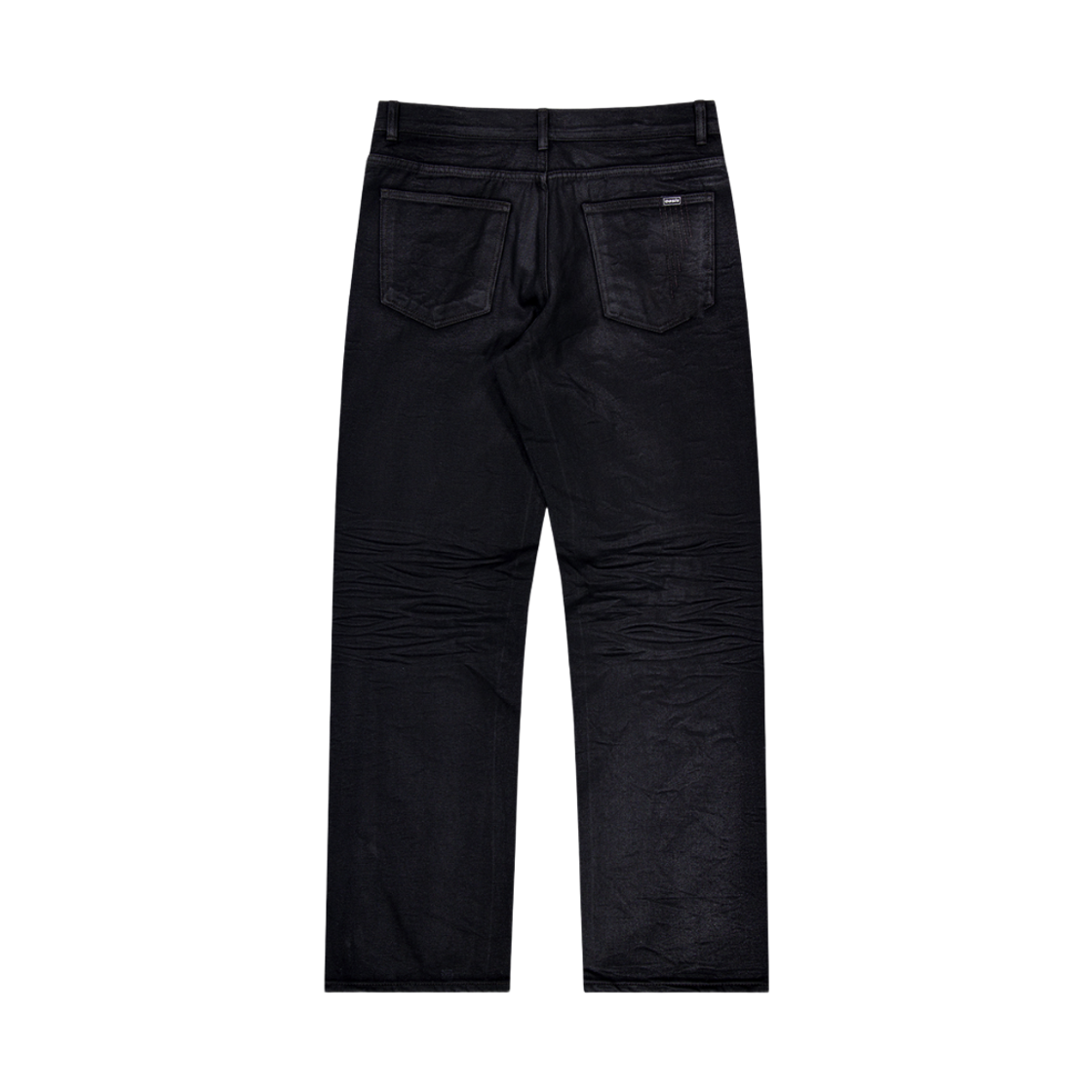 산산기어 X 오아시스 코티드 팬츠 블랙(Sansan Gear x Oasis Coated Pants Black) - 2