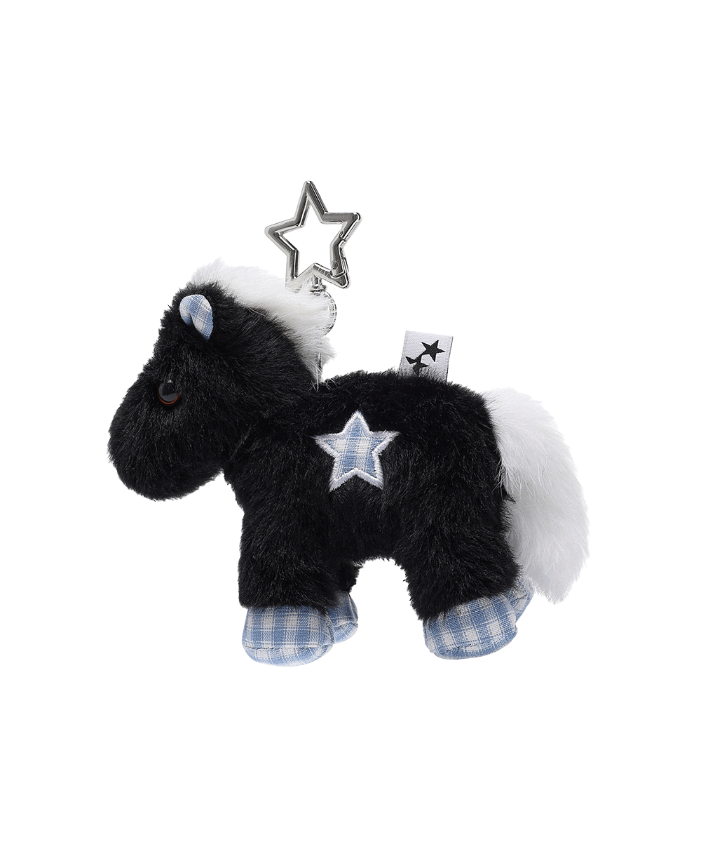 카비시 스타 포니 키링 블랙(CAVISH Star Pony Keyring Black)
