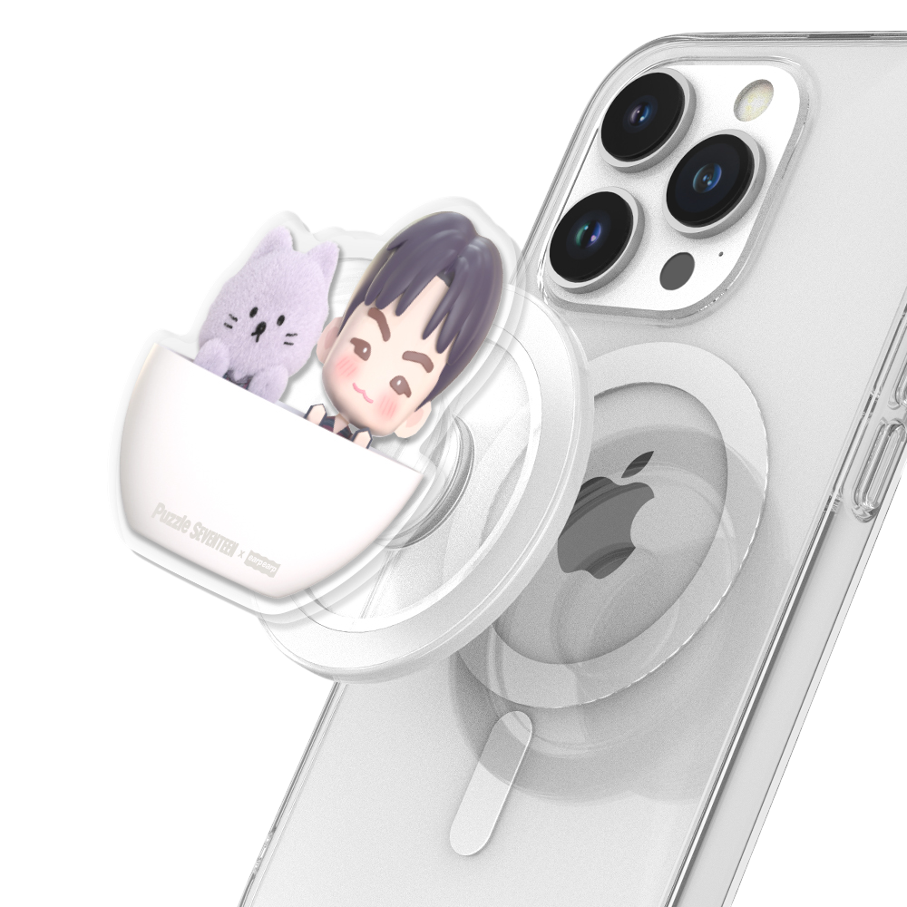 E2512_0237 [Puzzle SEVENTEEN X EARP EARP] Magsafe Acrylic Smart Tok (WOOZI)