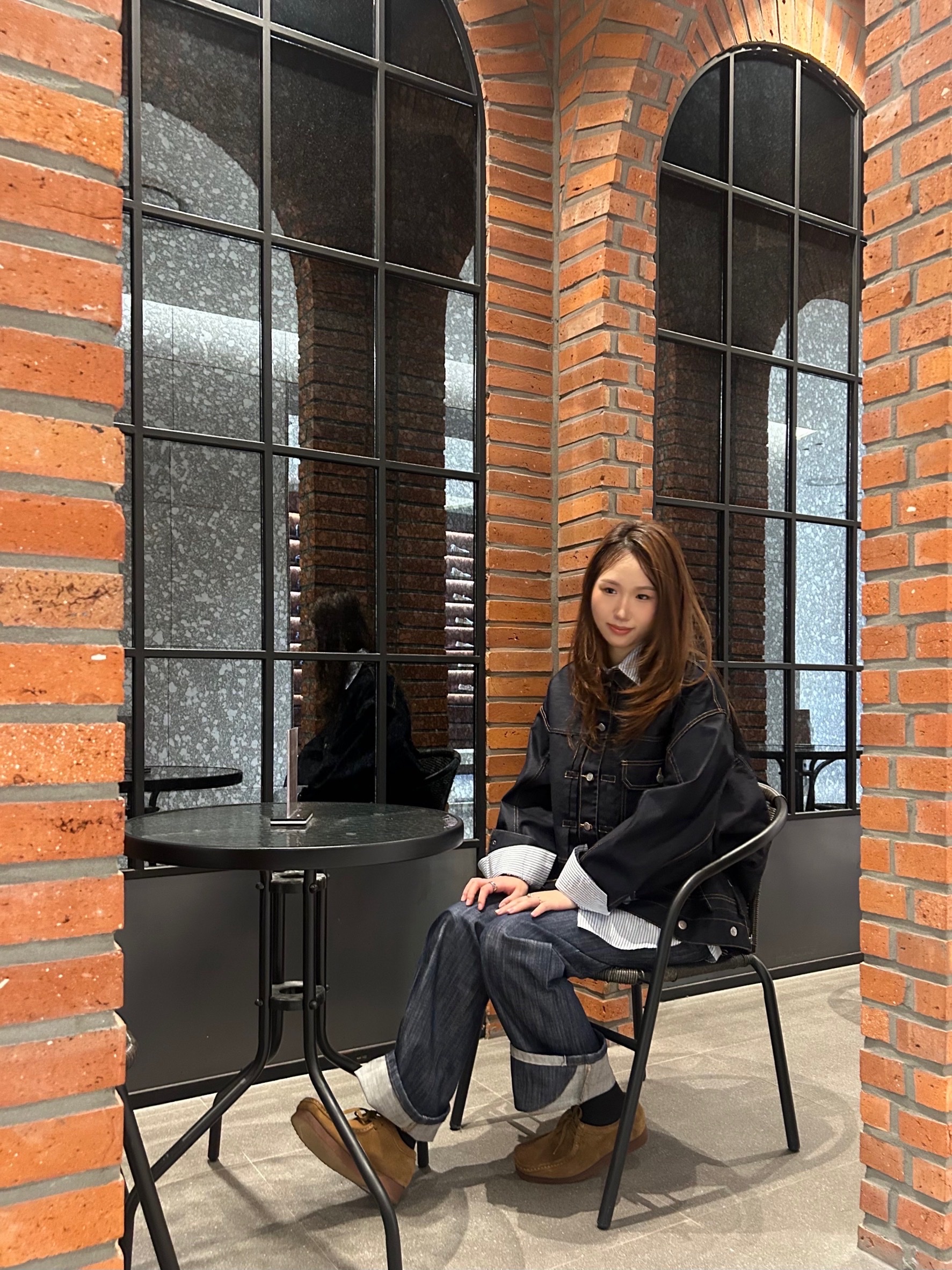 Clarks Wallabee Cola Cola - 25FW 착용 스타일 - 1