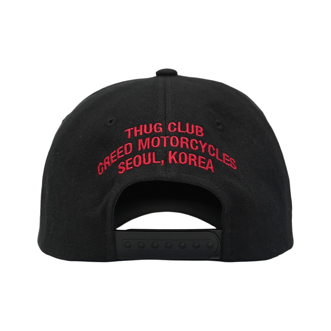 떠그 클럽 x 크리드 모터사이클 캡 블랙(Thug Club x Creed Motorcycles Cap Black) - 3