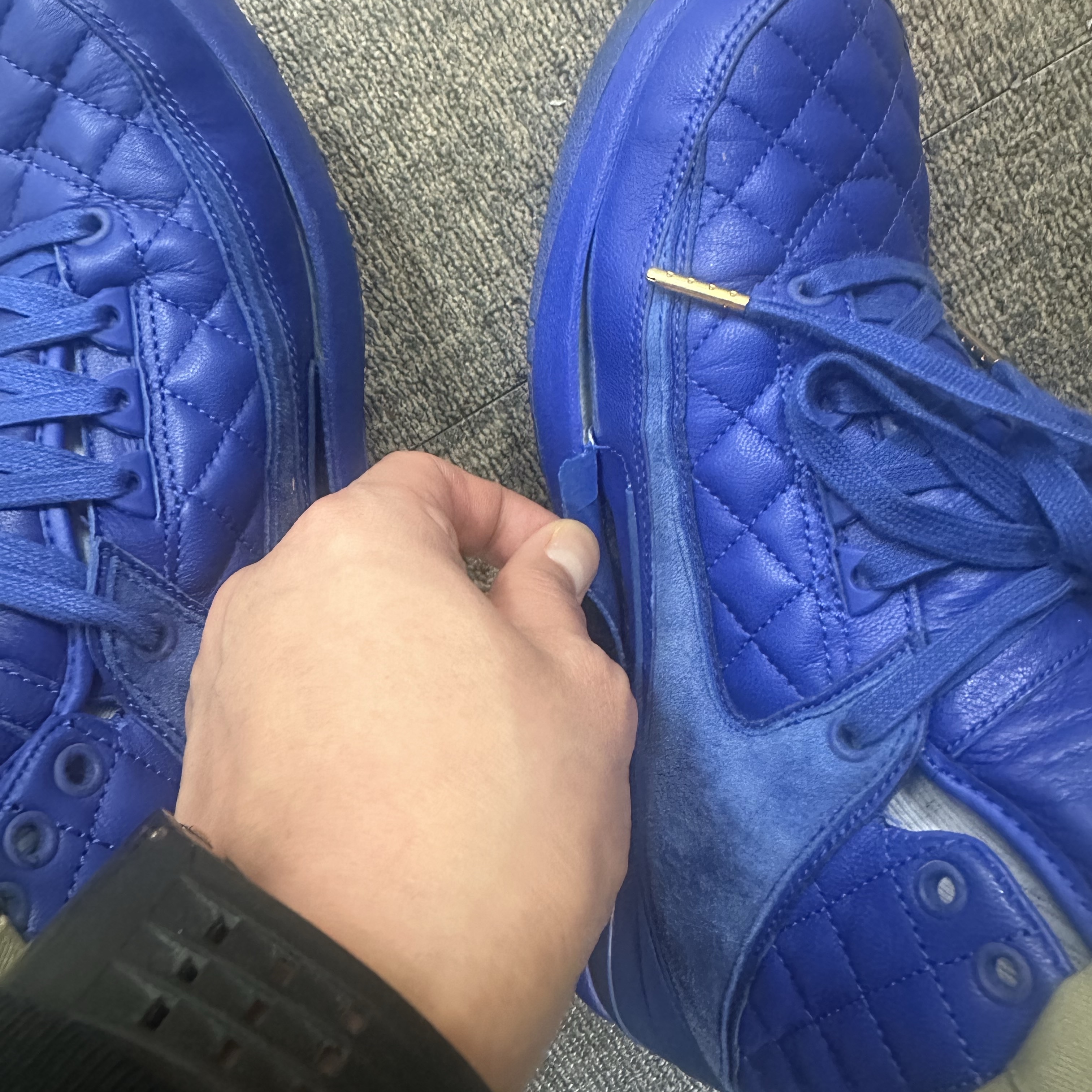 Jordan 2 Retro Just Don Blue 착용 스타일