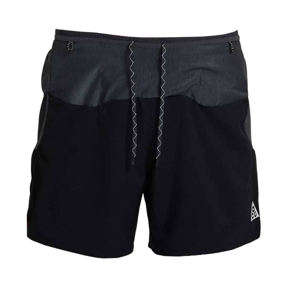 나이키 ACG 세컨드 선라이즈 드라이핏 ADV 5인치 브리프 라인드 쇼츠 블랙 앤트러사이트 - 아시아(Nike ACG Second Sunrise Dri-Fit ADV 5 Inch Brief Lined Shorts Black Anthracite - Asia)