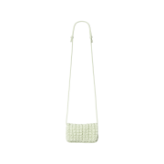 COS Quilted Crossbody Messenger Bag Pale Green