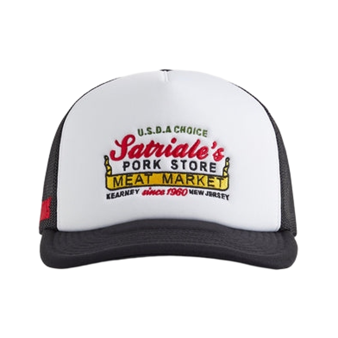 KHM051412-001 Kith x The Sopranos Satriale's Nolan Trucker Hat Black