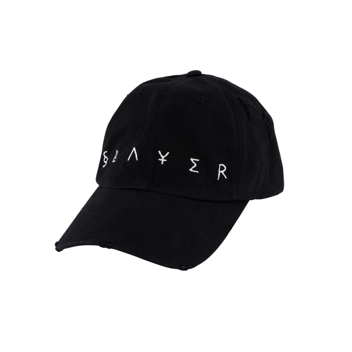 슬레이어 언더마이카 디아블러스 인 뮤지카 오버 디스트레스드 캡 블랙(SLAYER Undermycar Diabolus In Musica Over Distressed Cap Black)