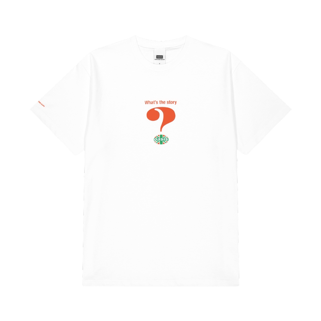 - Sansan Gear x Oasis Question Mark T-Shirt White