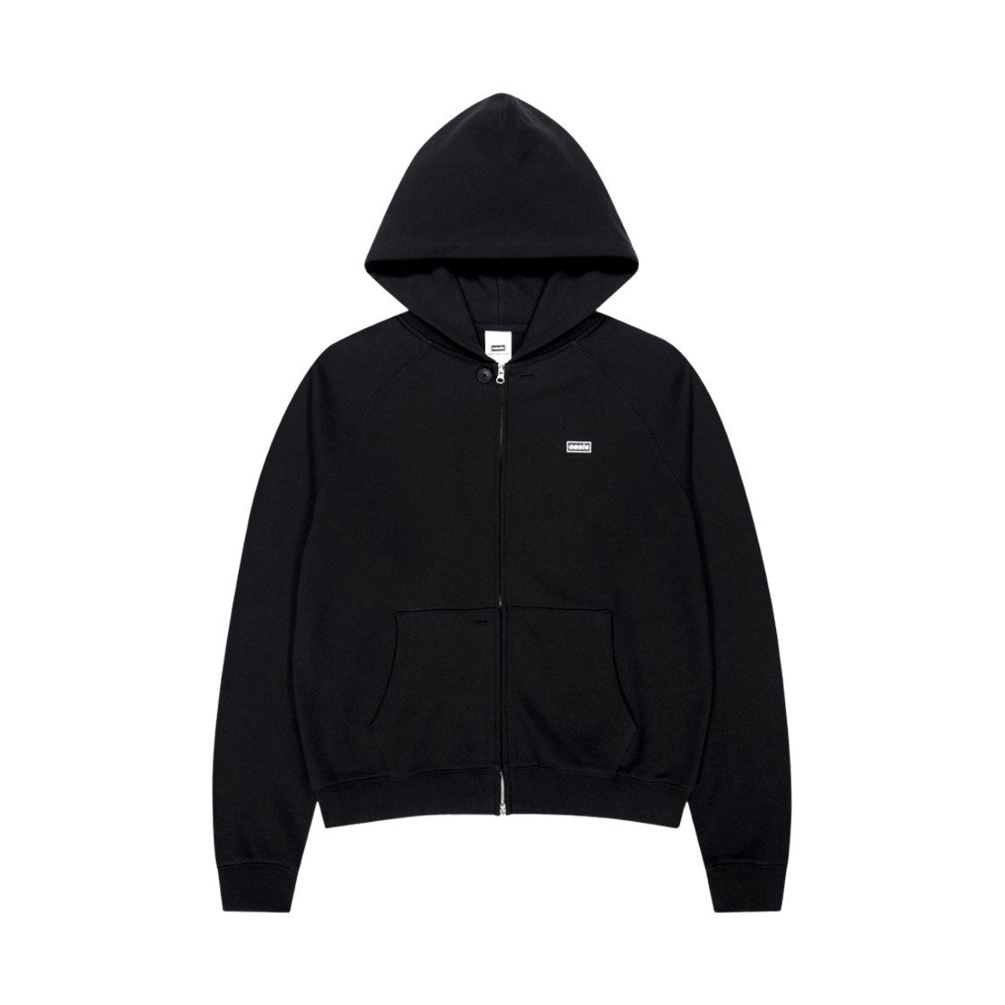 산산기어 X 오아시스 후드 집업 블랙(Sansan Gear x Oasis Hoodie Zip-Up Black)