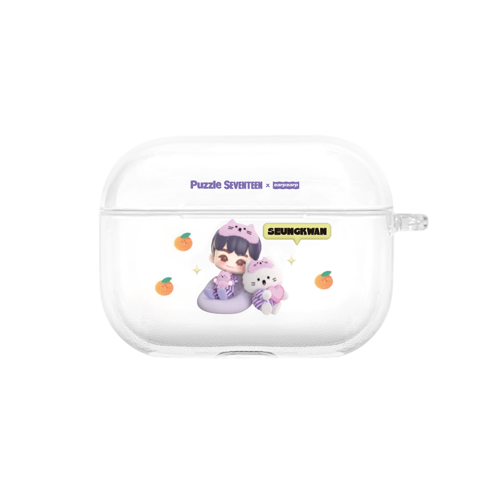 E2512_0202 [Puzzle SEVENTEEN X EARP EARP] AirPods/Buds Case (SEUNGKWAN)