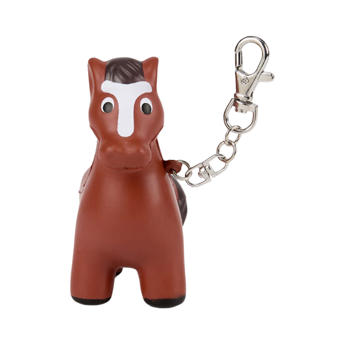 오픈 Yy 적토마 스트레스 볼 키링 브라운(Open Yy Jeoktoma Stress Ball Keyring Brown)