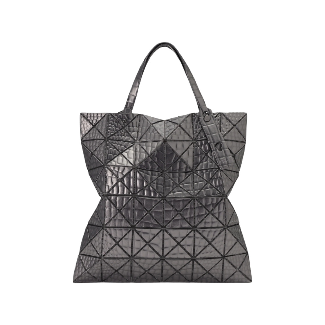 BB58-AG832-94 Bao Bao Issey Miyake Meta Kaiju Tote Bag Gunmetal