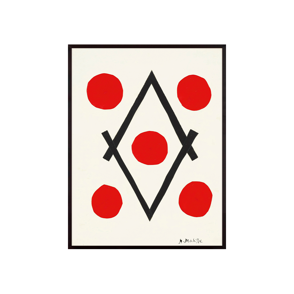 [3% 적립] 프린트베이커리 앙리 마티스, 마름모([3% 적립] Print Bakery  Henri Matisse, Losange (1946-1947))