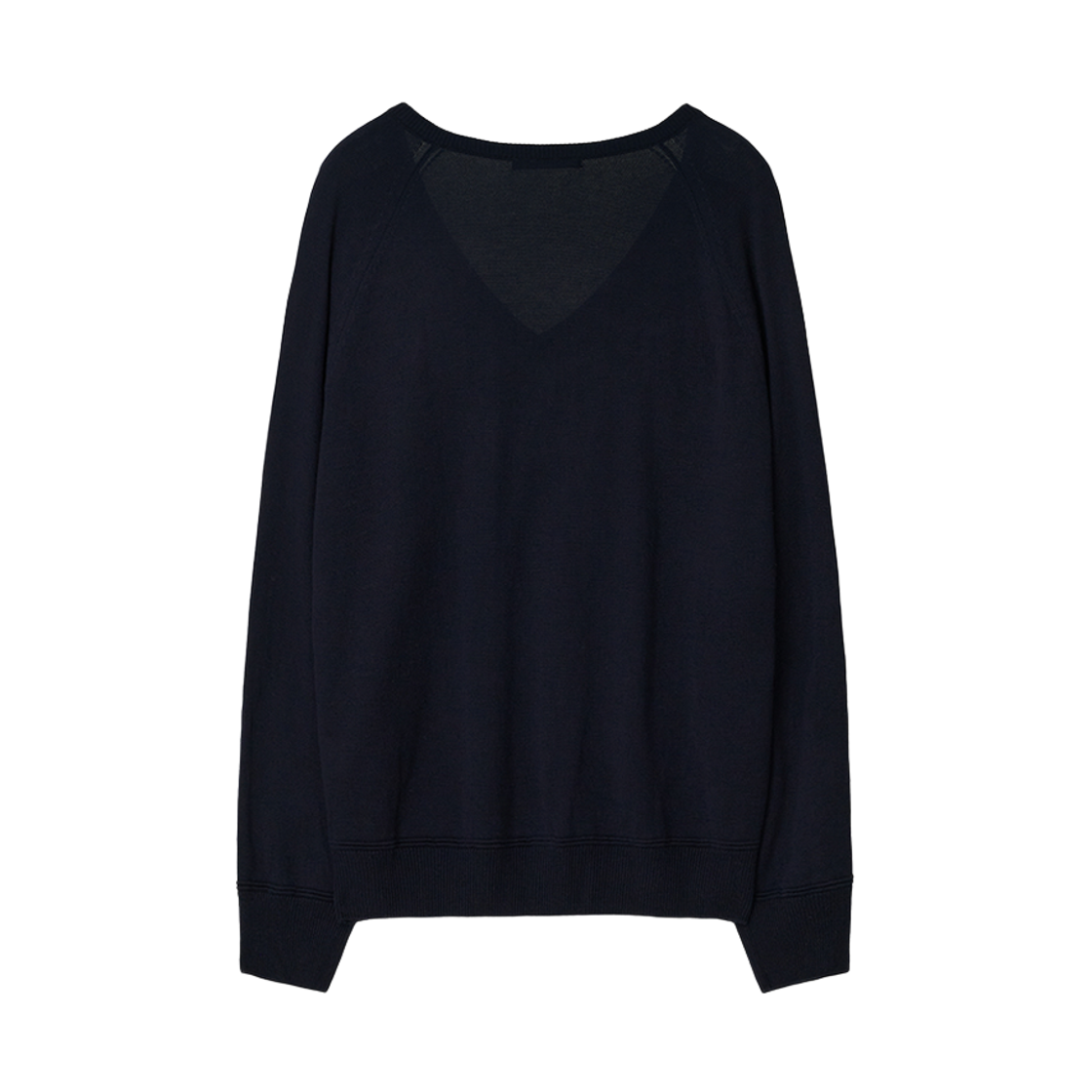 지비에이치 어페럴 루즈 브이넥 니트 / 네이비(GBH APPAREL Loose V-Neck Knit / Navy) - 2
