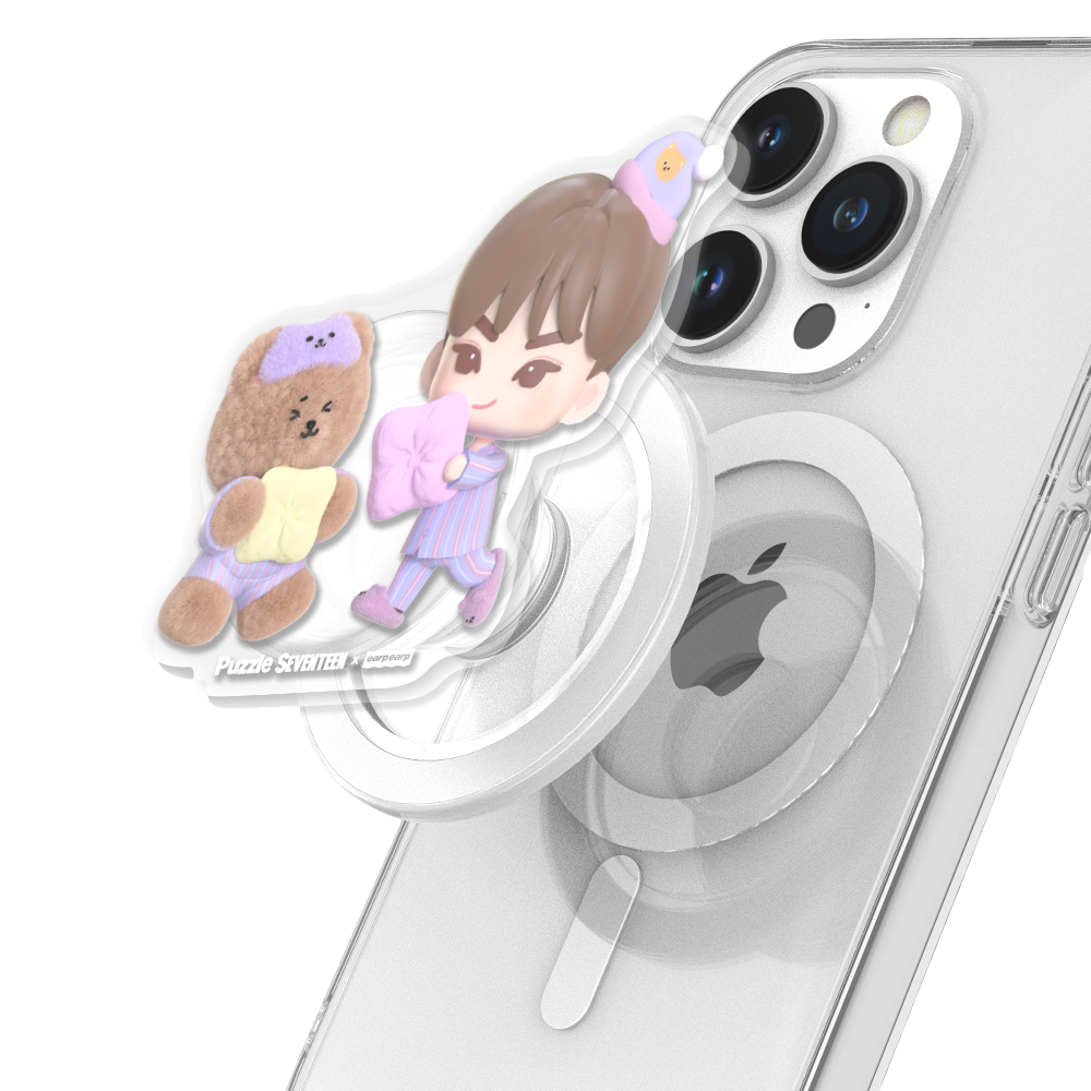 E2512_0239 [Puzzle SEVENTEEN X EARP EARP] Magsafe Acrylic Smart Tok (MINGYU)