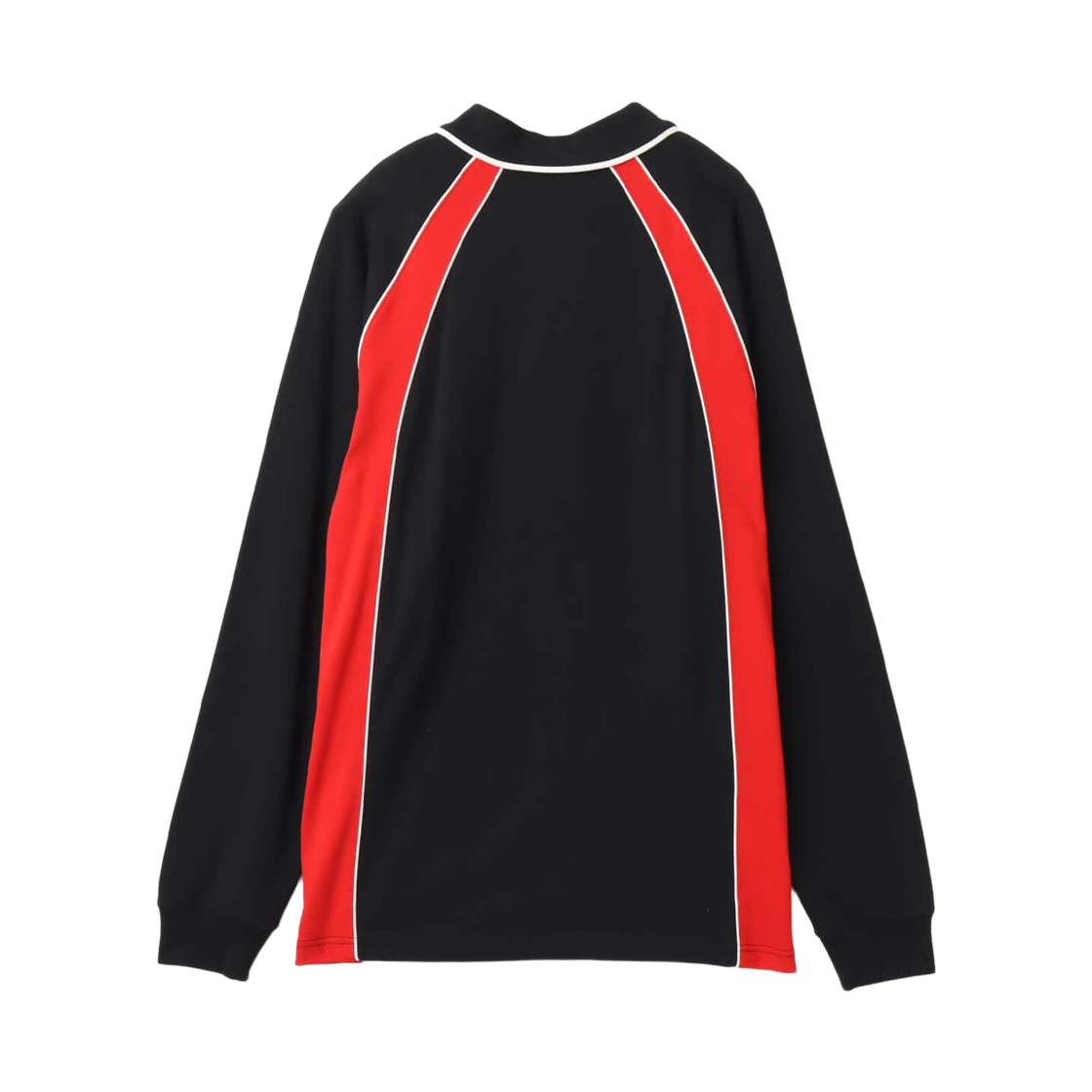 조던 플라이트 롱슬리브 폴로 저지 블랙 유니버시티 레드 (IF1915-010)(Jordan Flight Long Sleeve Polo Jersey Black University Red (IF1915-010)) - 2