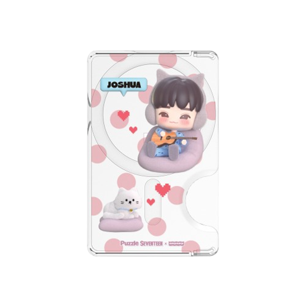 [퍼즐 세븐틴 X 어프어프] 맥세이프 카드지갑 (조슈아)([Puzzle SEVENTEEN X EARPEARP] MagSafe Card Wallet (JOSHUA)) - 2