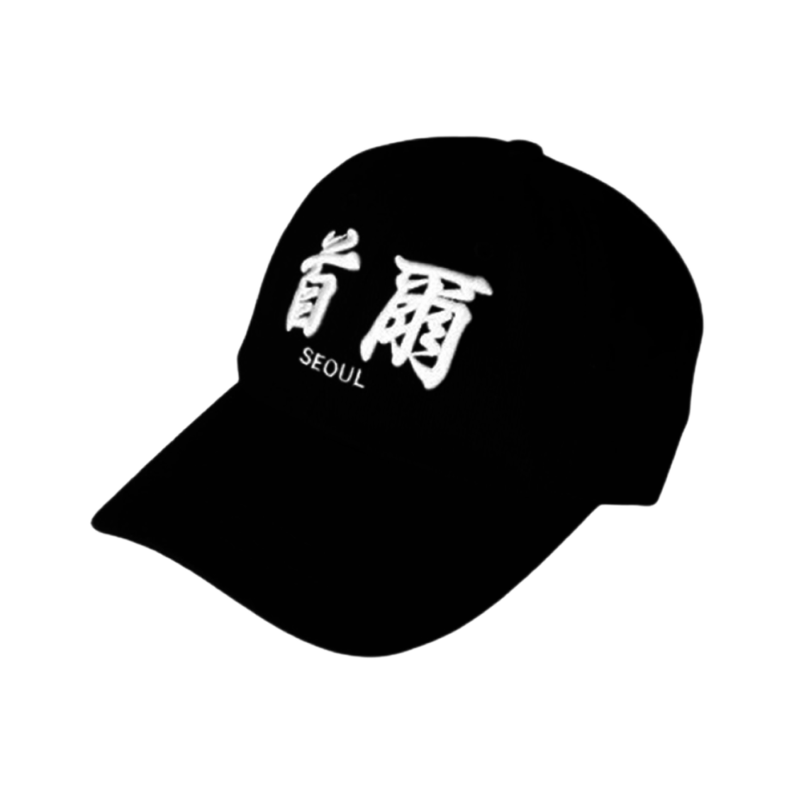 다크룸 스튜디오 서울 볼캡 블랙(Darkr8m Studio Seoul Ball Cap Black)