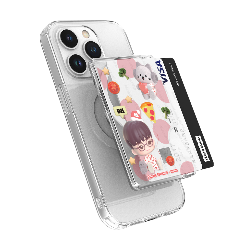 E2512_0253 [Puzzle SEVENTEEN X EARPEARP] MagSafe Card Wallet (DK)