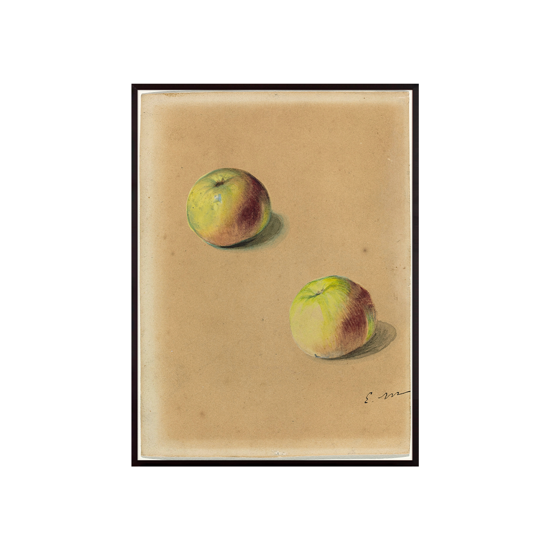 [3% 적립] 프린트베이커리 에두아르 마네, 투 애플([3% 적립] Print Bakery  Édouard Manet, Two apples)